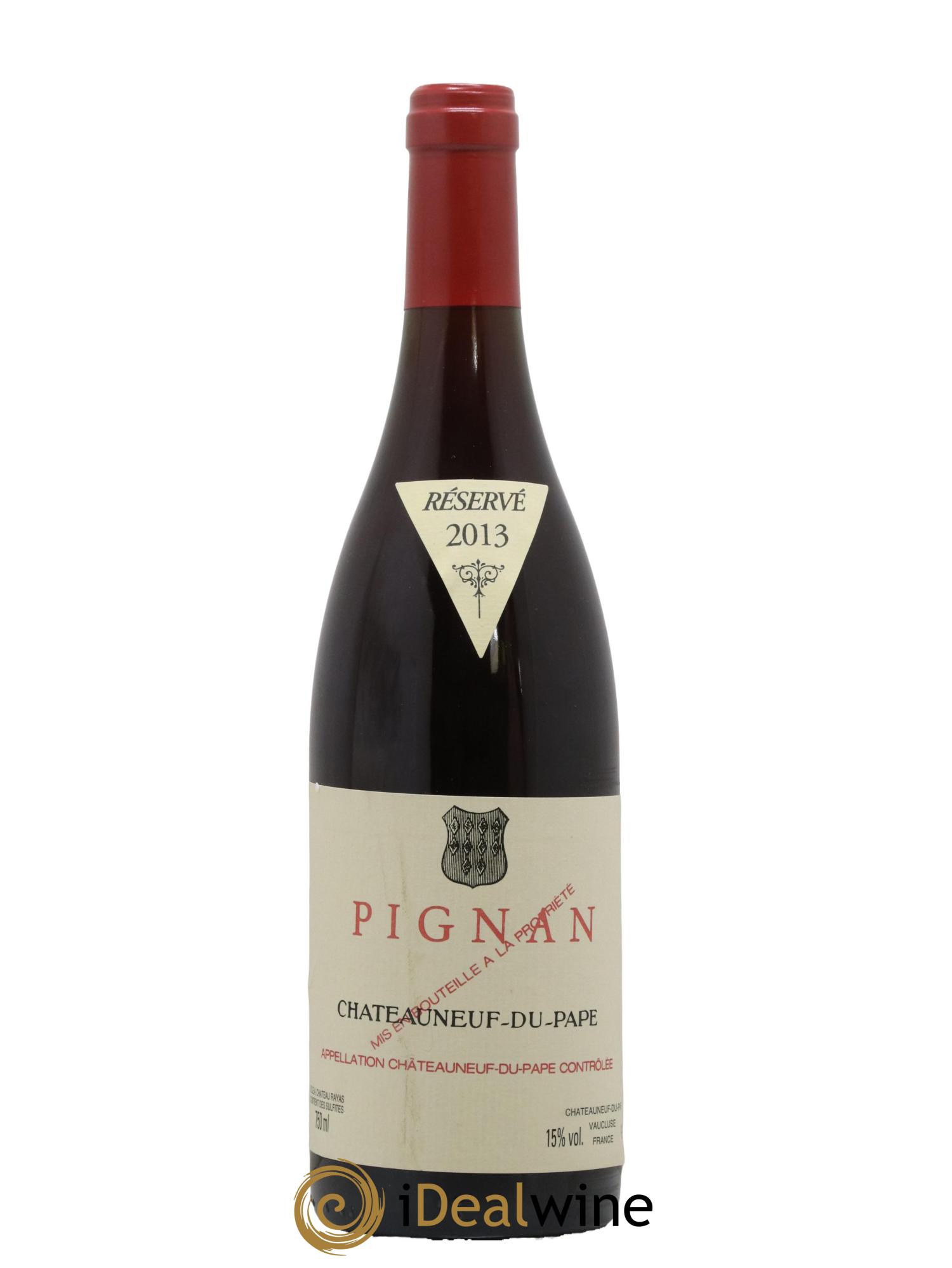 Châteauneuf-du-Pape Pignan Emmanuel Reynaud 2013 - Lot de 1 bouteille - 0