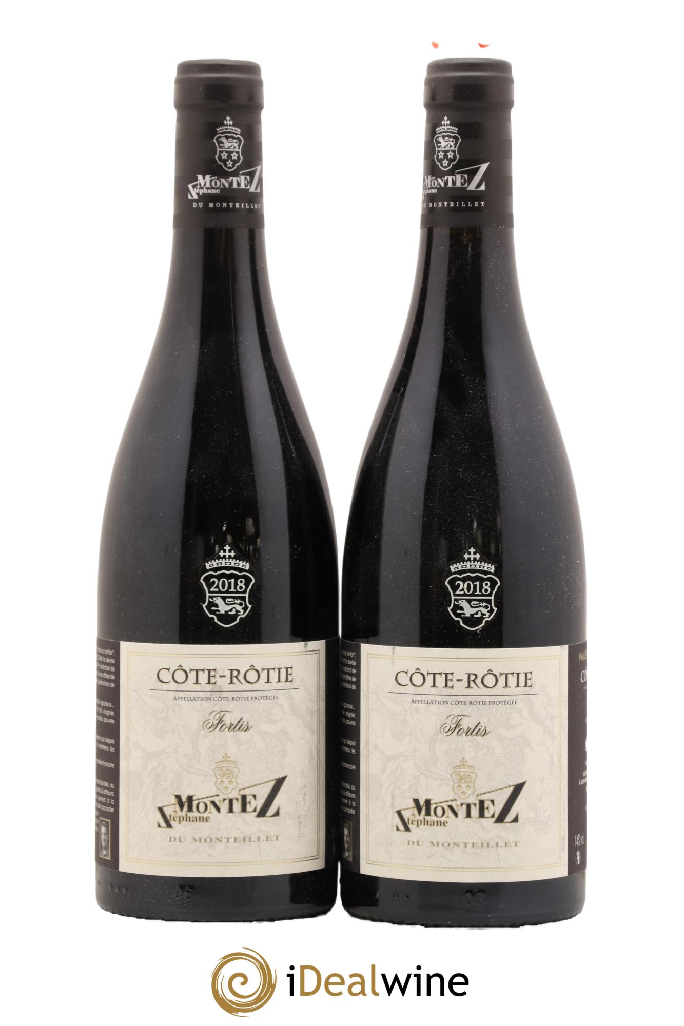 Côte-Rôtie Fortis Monteillet (Domaine du) - Stéphane Montez 2018 - Lot of 2 bottles - 0