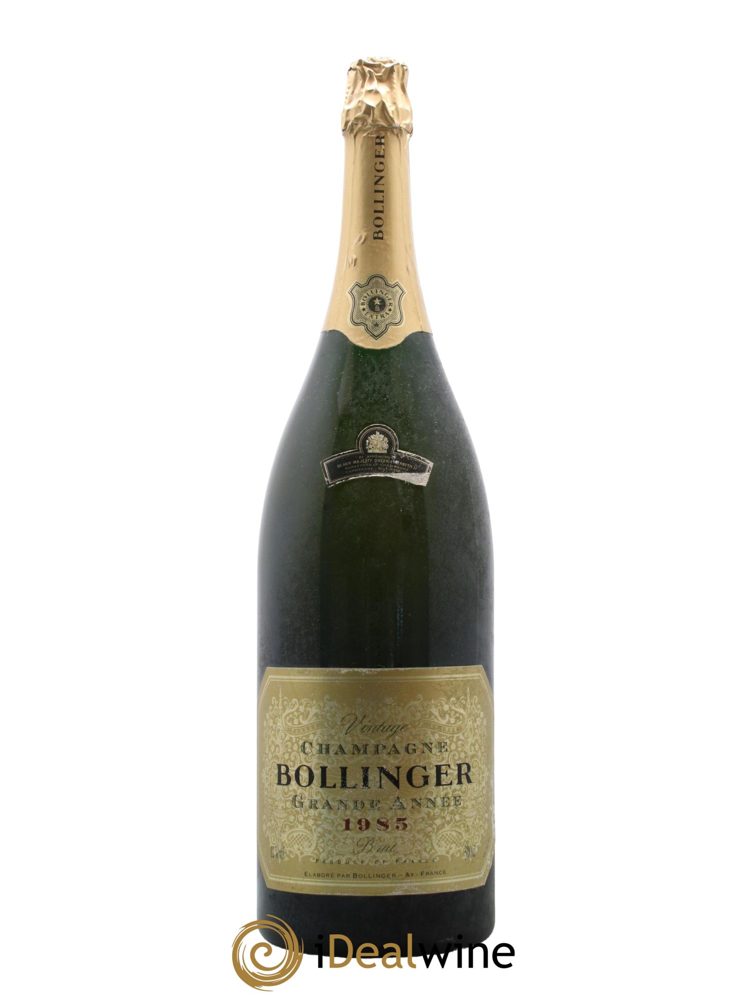 Grande Année Brut Bollinger 1985 - Lot de 1 double magnum - 0