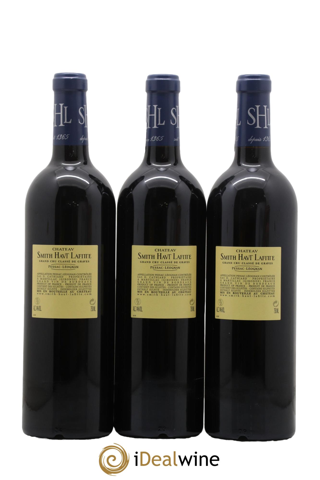 Château Smith Haut Lafitte Cru Classé de Graves 2017 - Lot of 3 bottles - 1