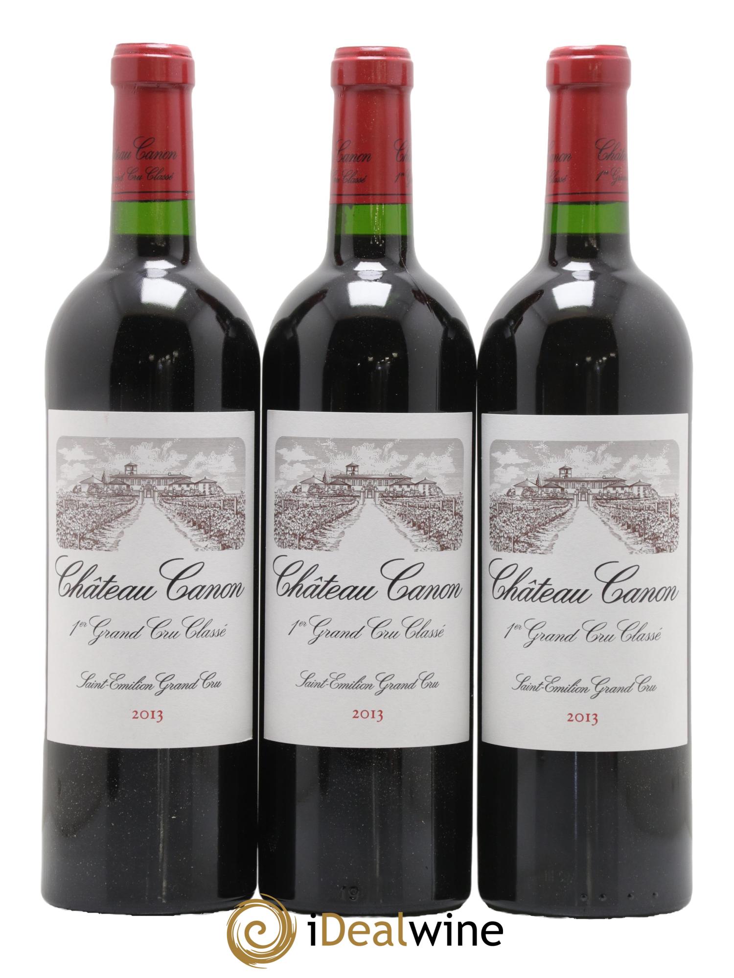 Château Canon 1er Grand Cru Classé B 2013 - Lot de 12 bouteilles - 4