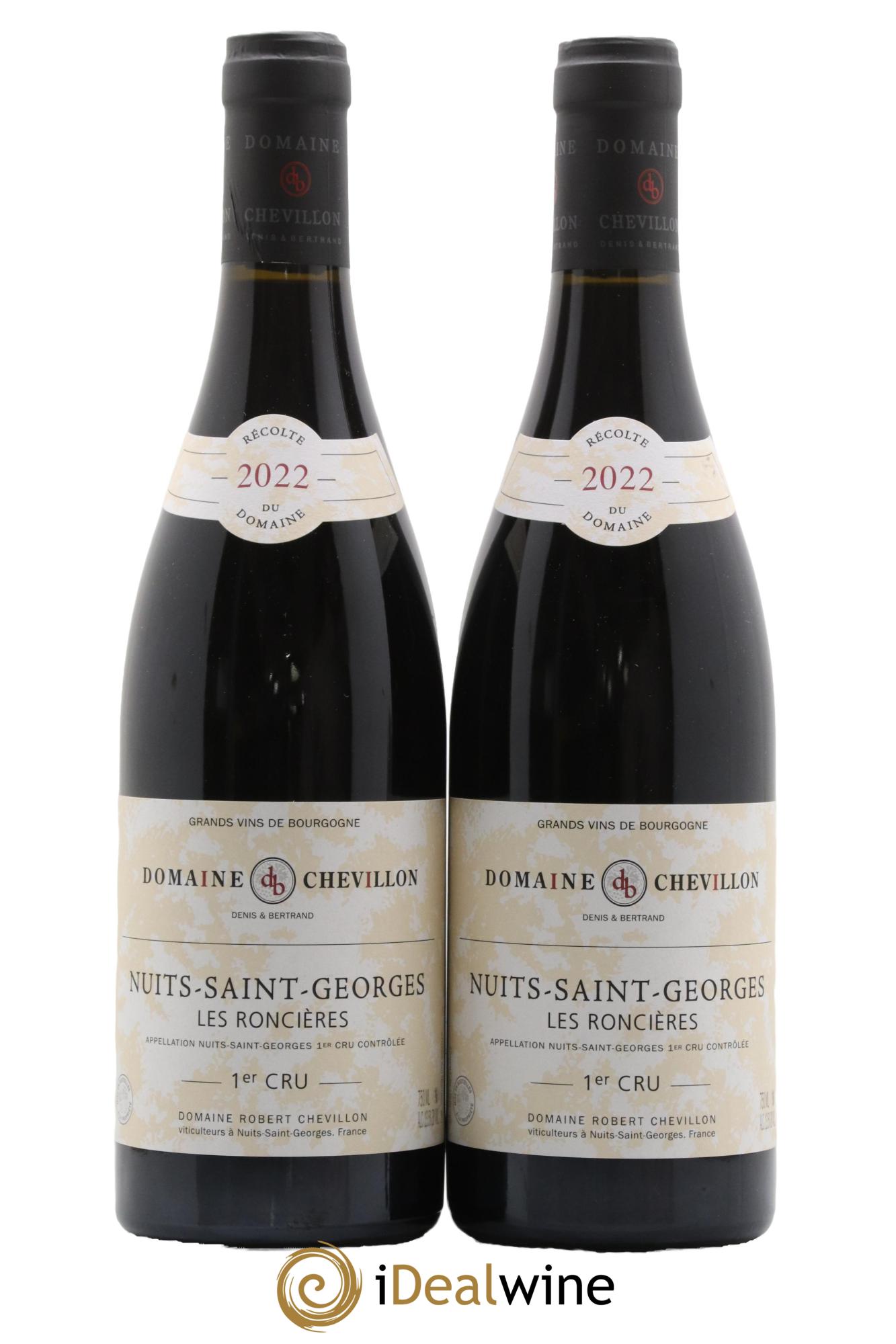 Nuits-Saint-Georges 1er Cru Les Roncières Robert Chevillon 2022 - Lot de 2 bouteilles - 0
