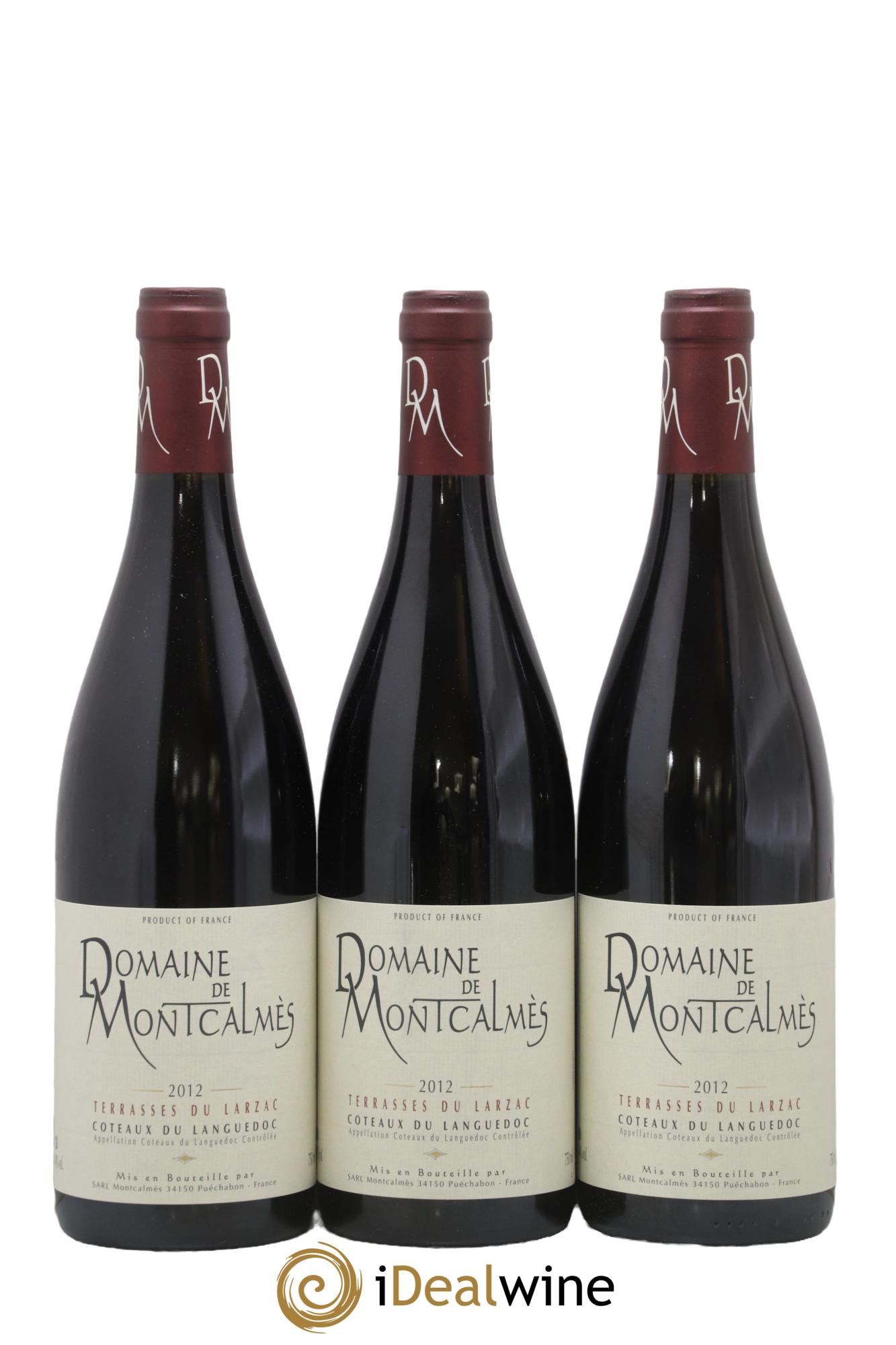 Coteaux du Languedoc Domaine de Montcalmès Frédéric Pourtalié 2012 - Lotto di 3 bottiglie - 0