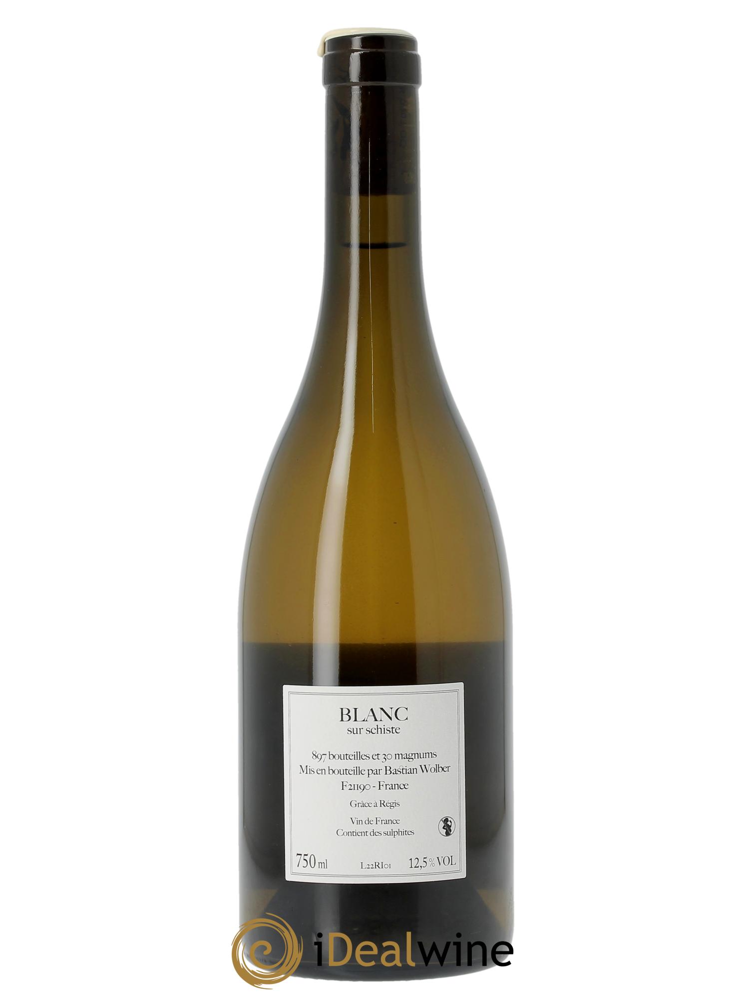 Bourgogne Laisse Tomber Bastian Wolber 2022 - Lot de 1 bouteille - 1