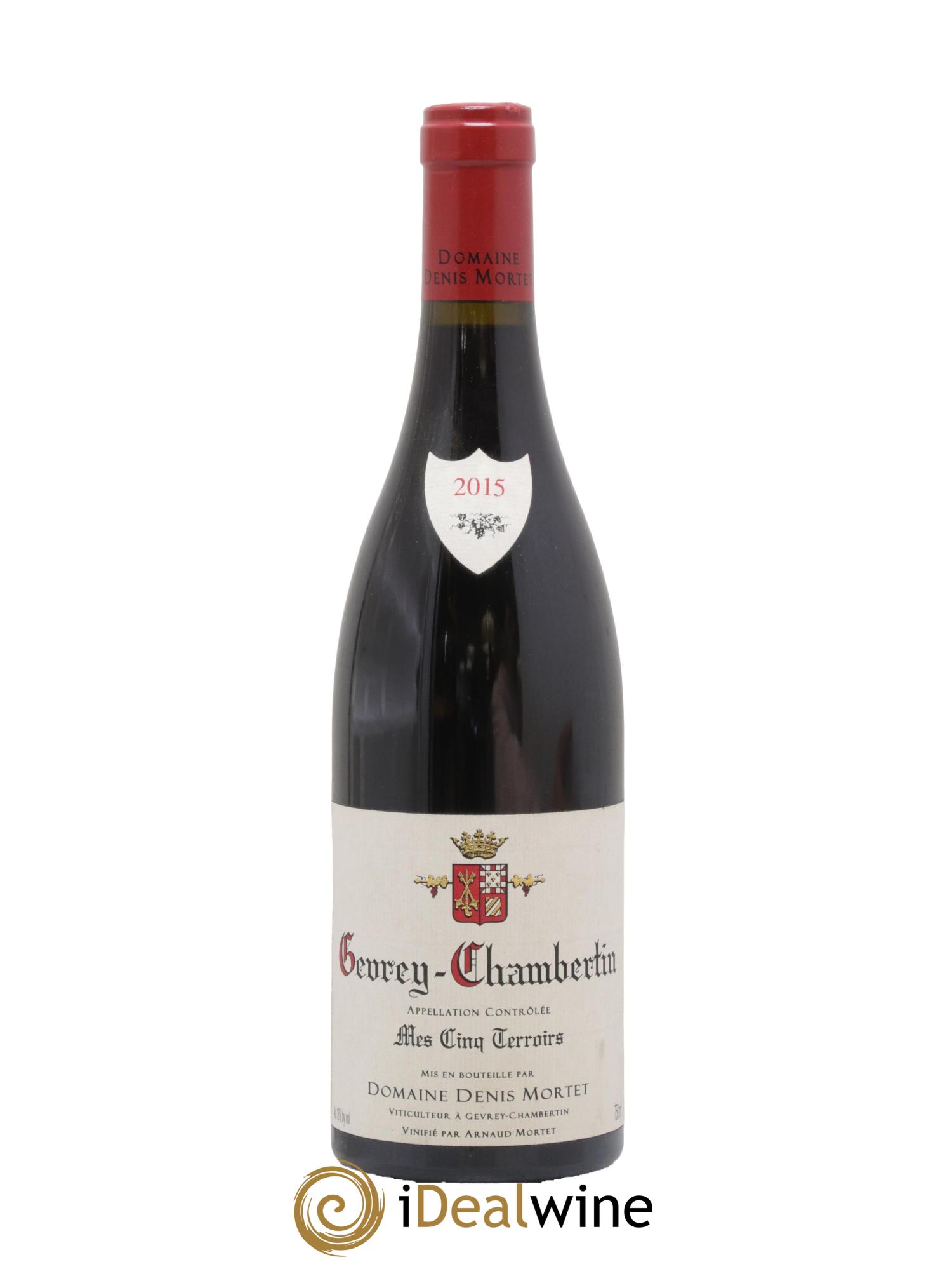 Gevrey-Chambertin Mes Cinq Terroirs Denis Mortet (Domaine) 2015 - Lot of 1 bottle - 0