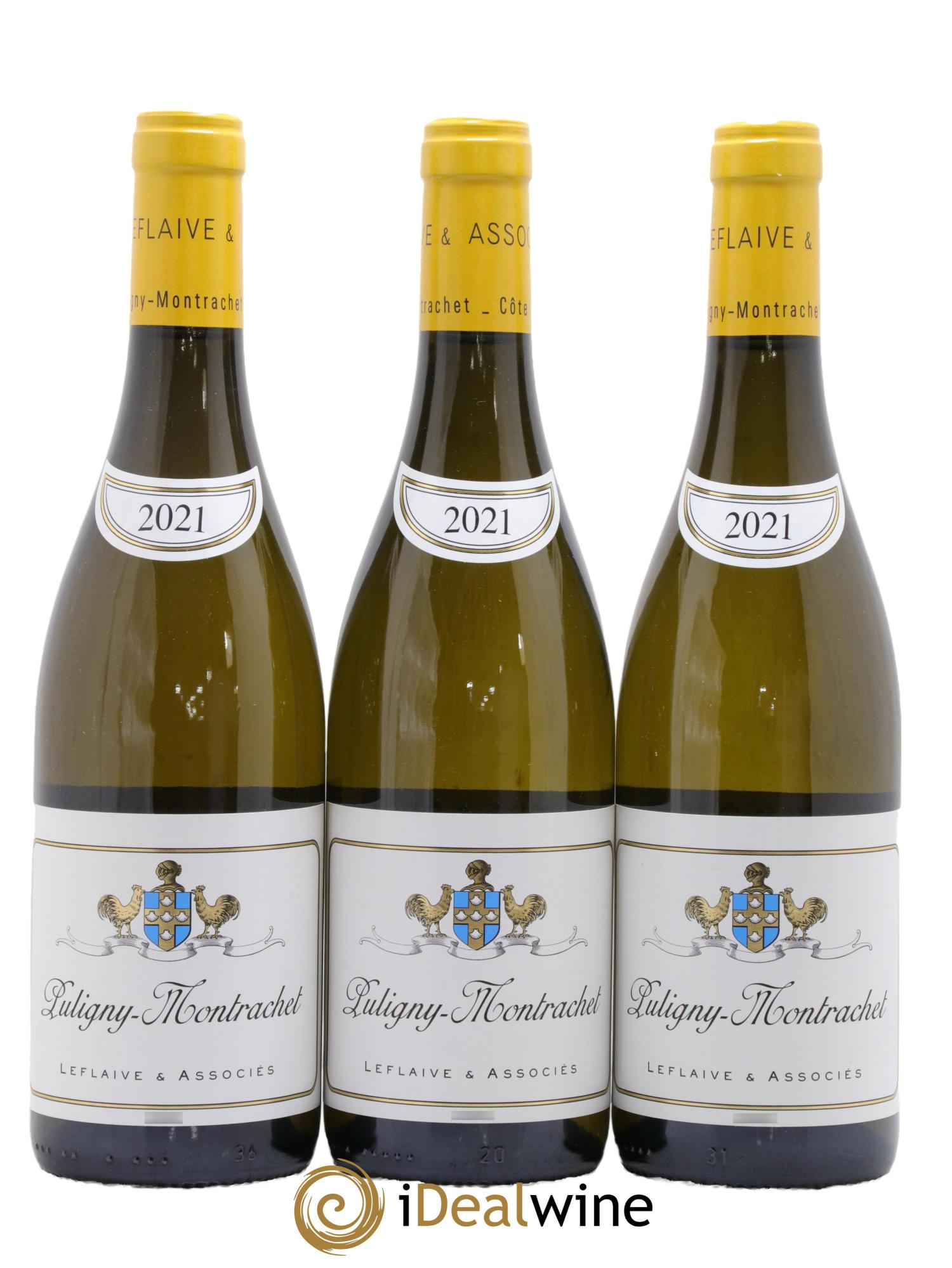 Puligny-Montrachet Leflaive & Associés  2021 - Posten von 3 Flaschen - 0