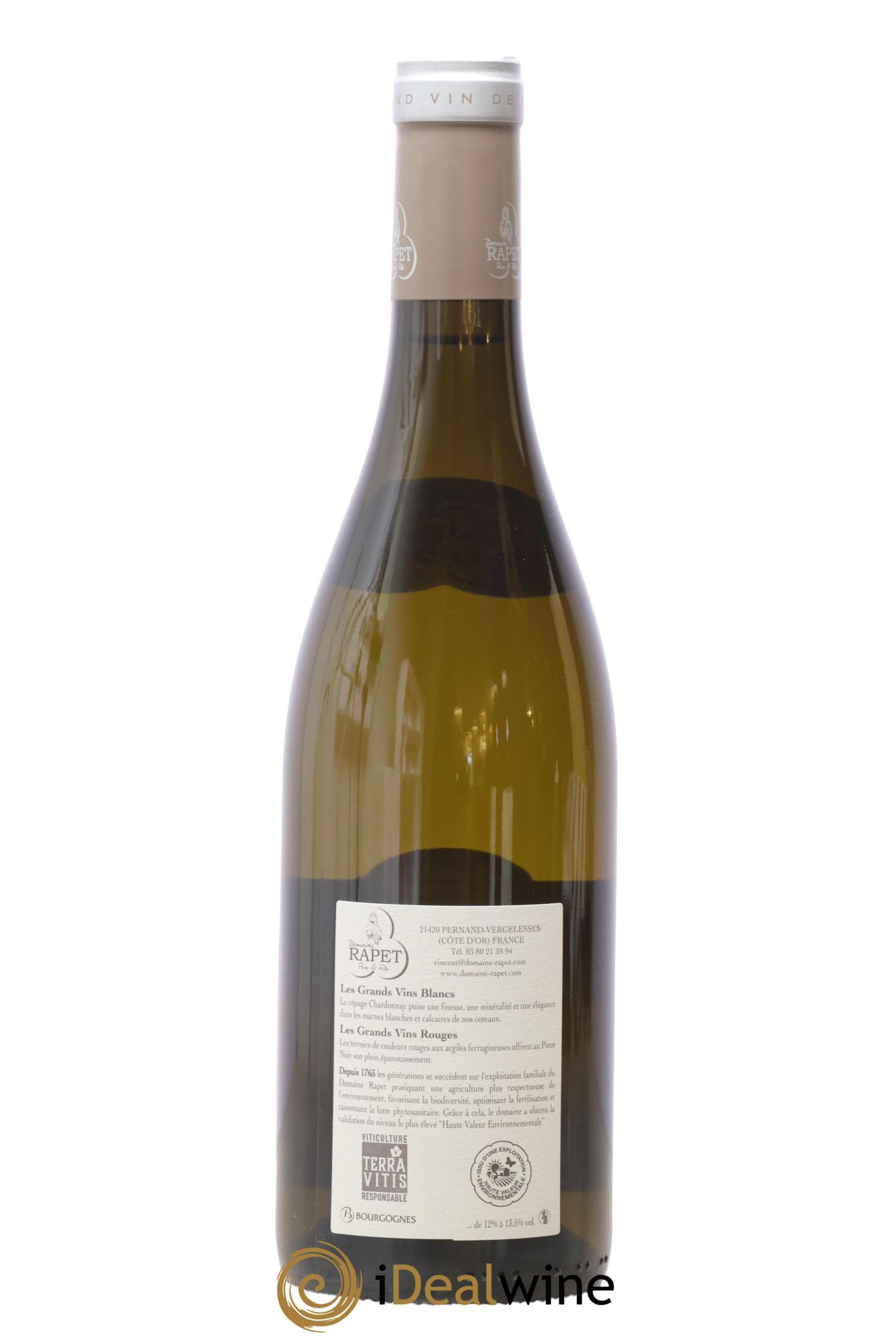 Corton-Charlemagne Grand Cru Rapet Père & Fils 2022 - Lot of 1 bottle - 1