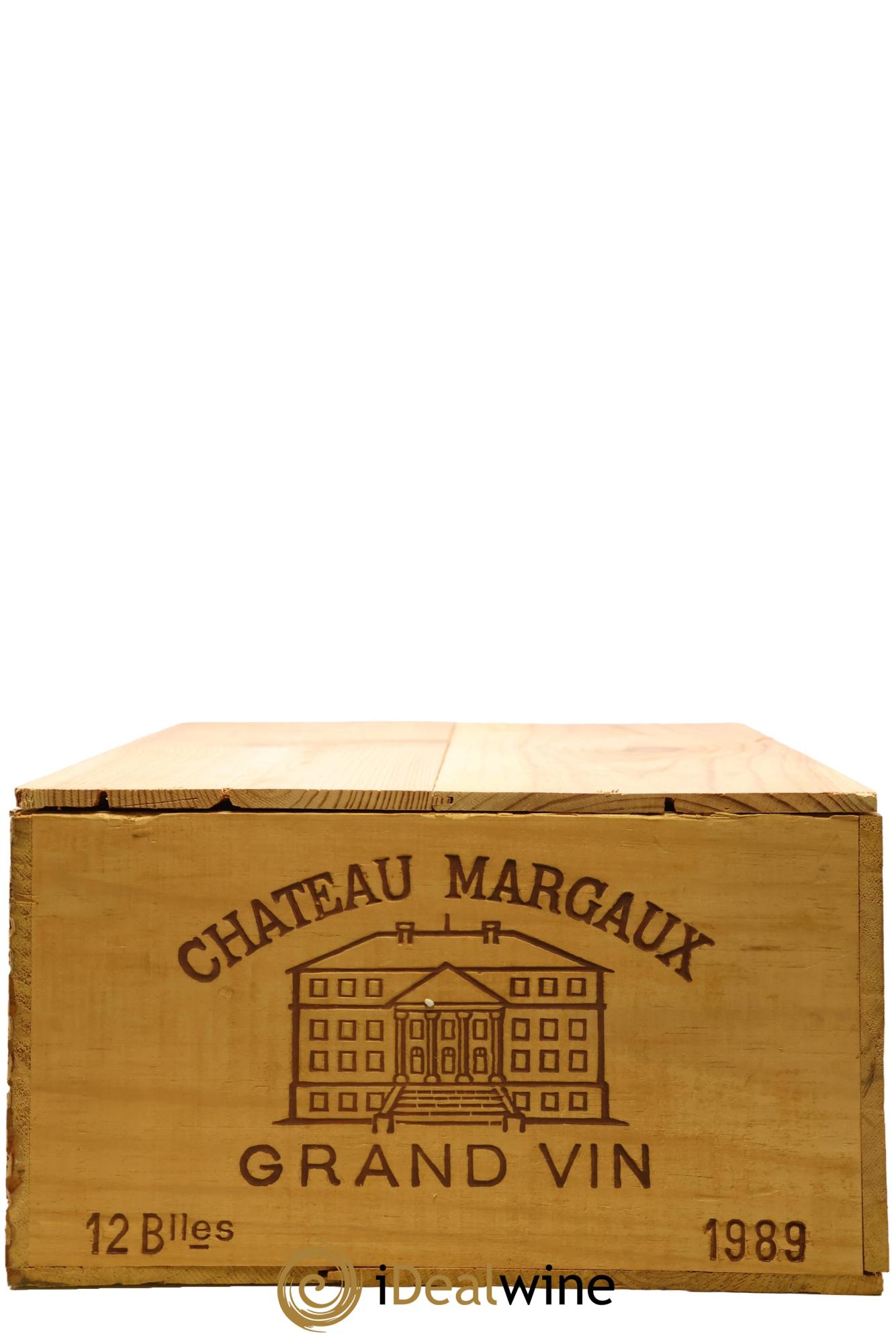 Château Margaux 1er Grand Cru Classé 1989 - Lot de 12 bouteilles - 6