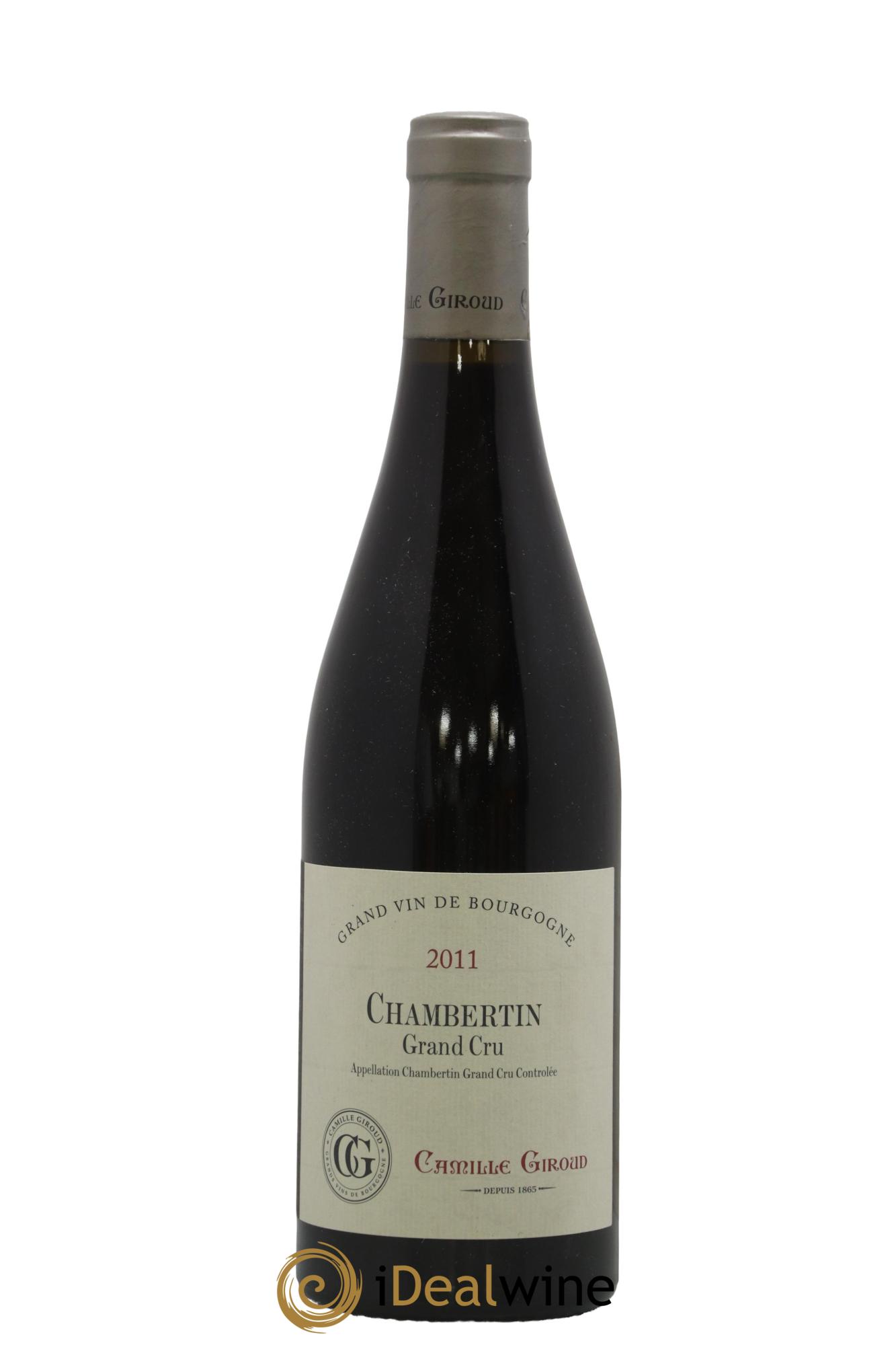 Chambertin Grand Cru Camille Giroud (Domaine) 2011 - Lot de 1 bouteille - 0