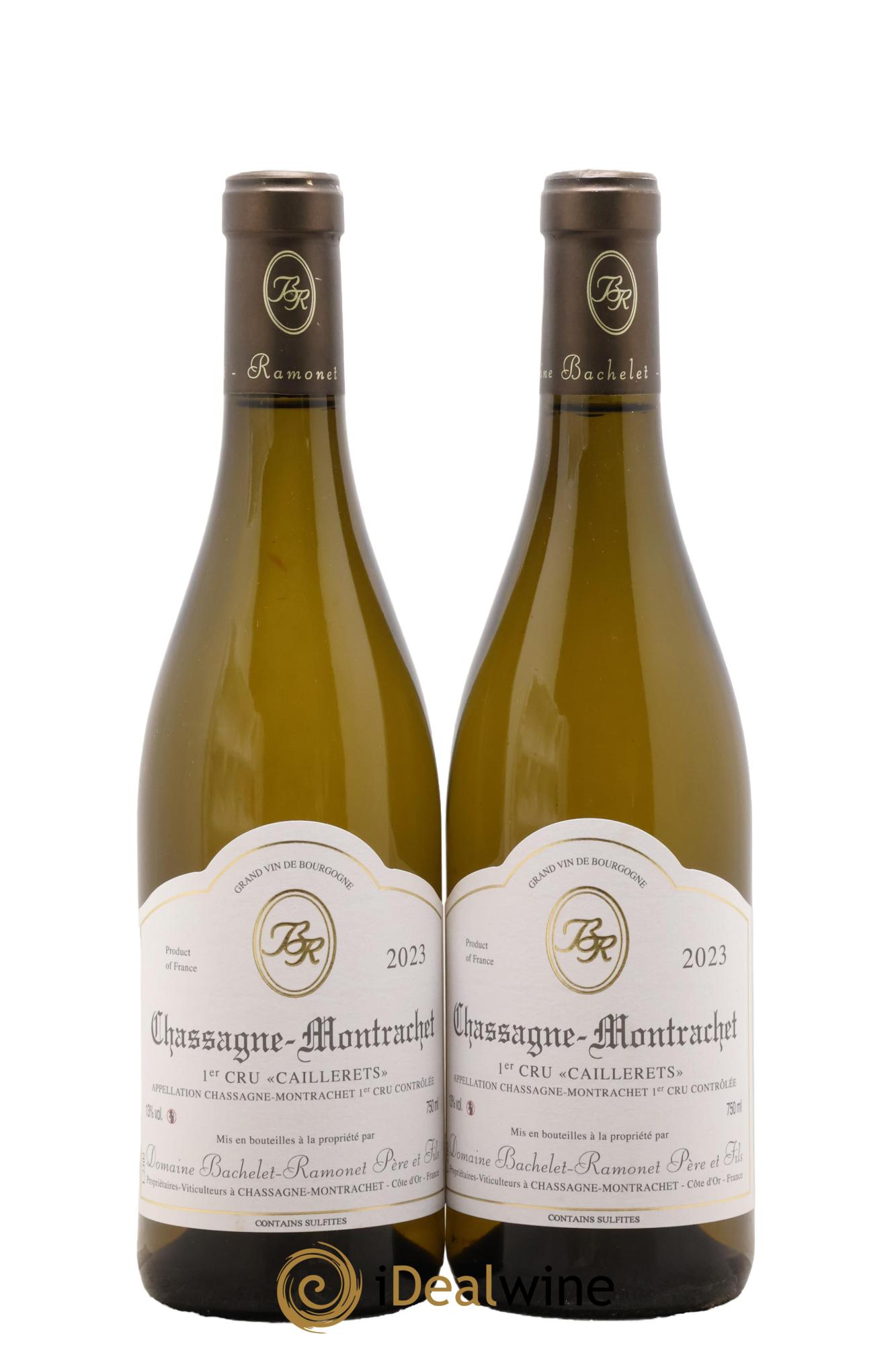 Chassagne-Montrachet 1er Cru Caillerets Bachelet-Ramonet (Domaine) 2023 - Lot de 2 bouteilles - 0