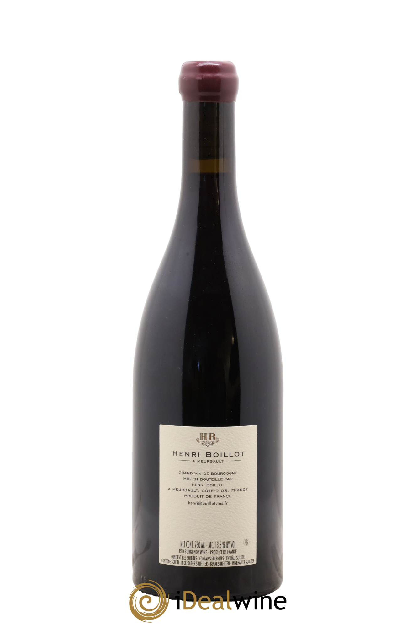 Bonnes-Mares Grand Cru Henri Boillot (Domaine) 2021 - Lot de 1 bouteille - 1