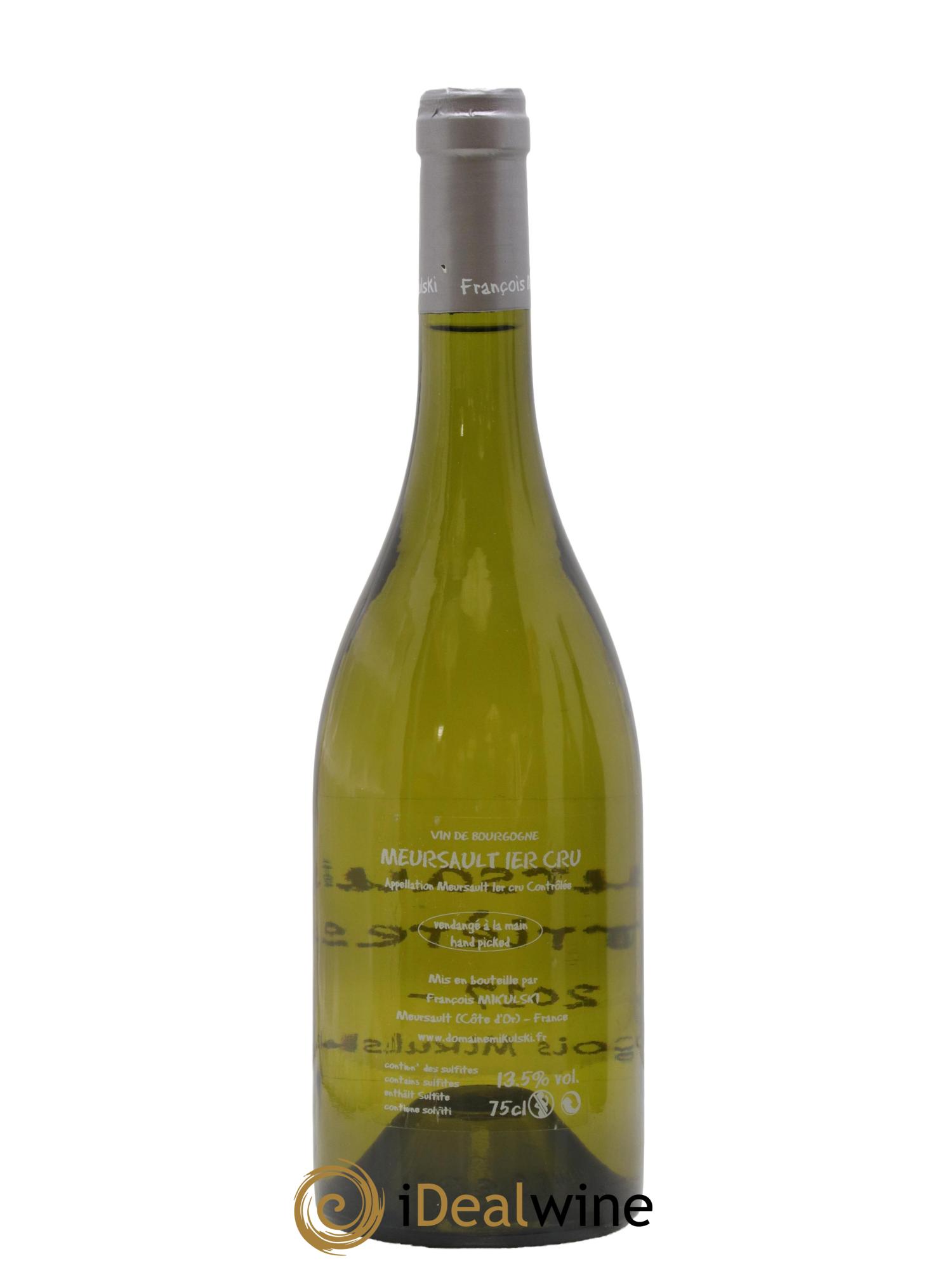 Meursault 1er Cru Les Perrières François Mikulski 2017 - Lotto di 1 bottiglia - 1