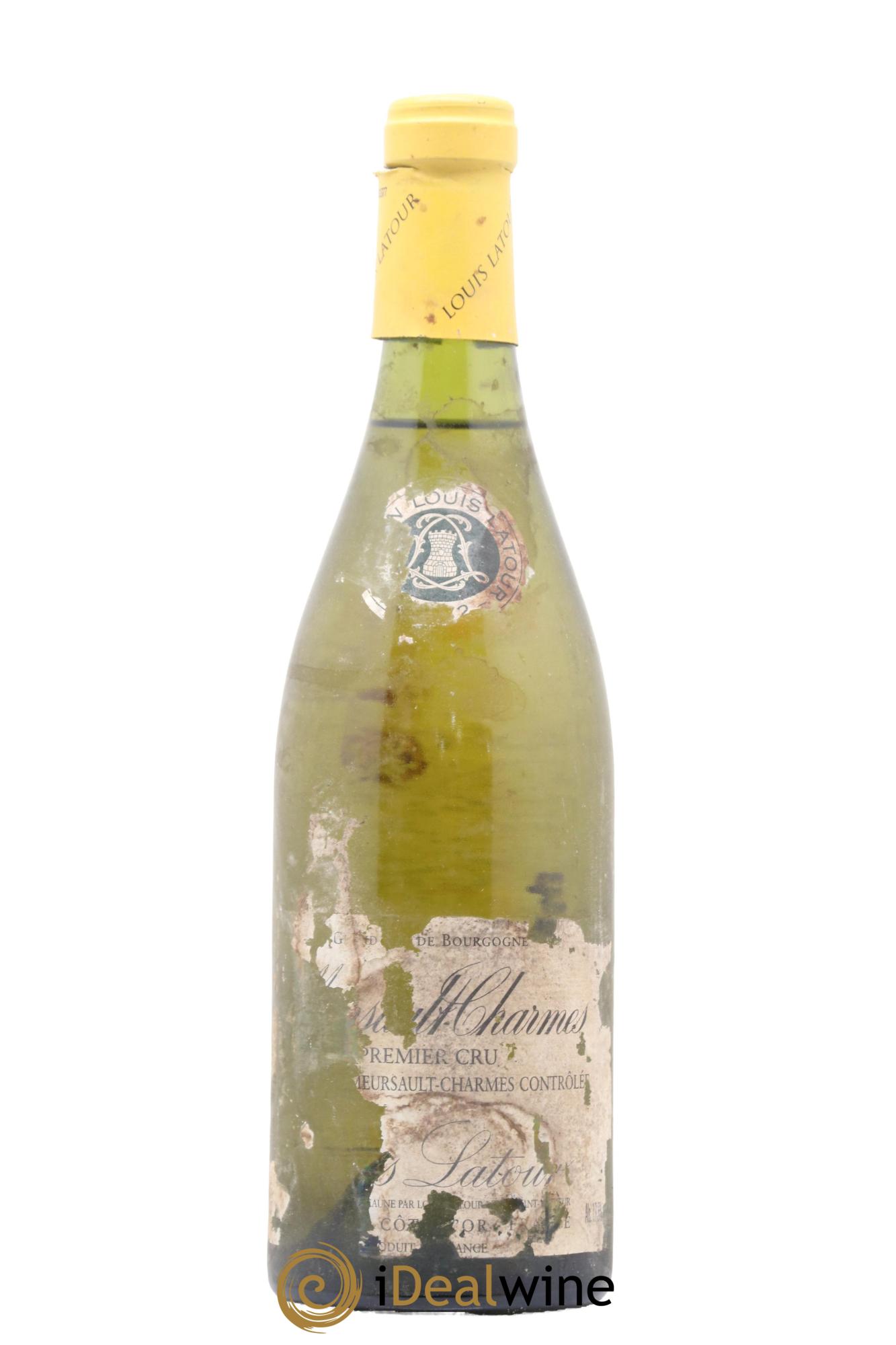 Meursault 1er Cru Charmes Louis Latour - Lot de 1 bouteille - 0