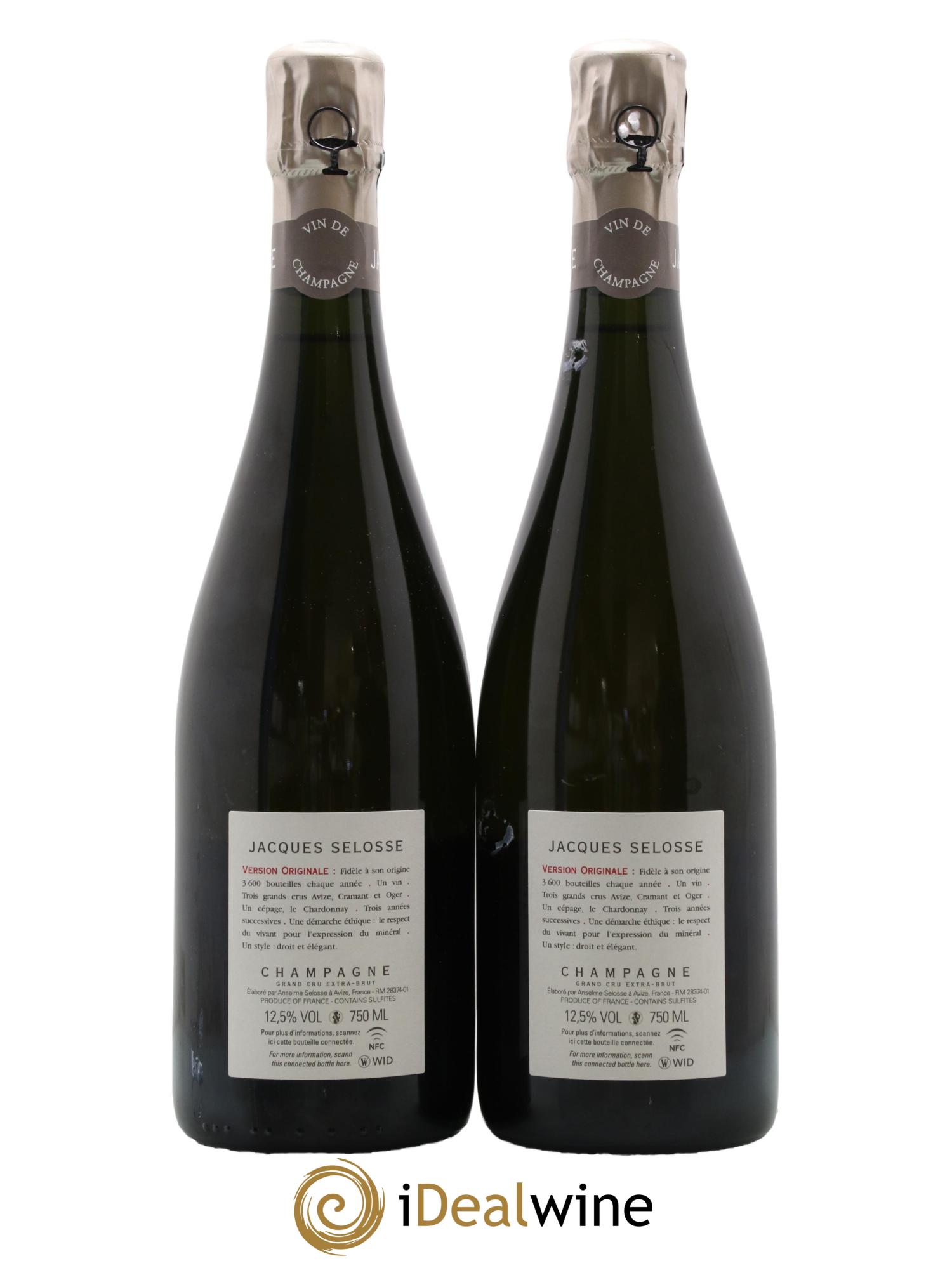Version Originale Jacques Selosse - Lot de 2 bouteilles - 1
