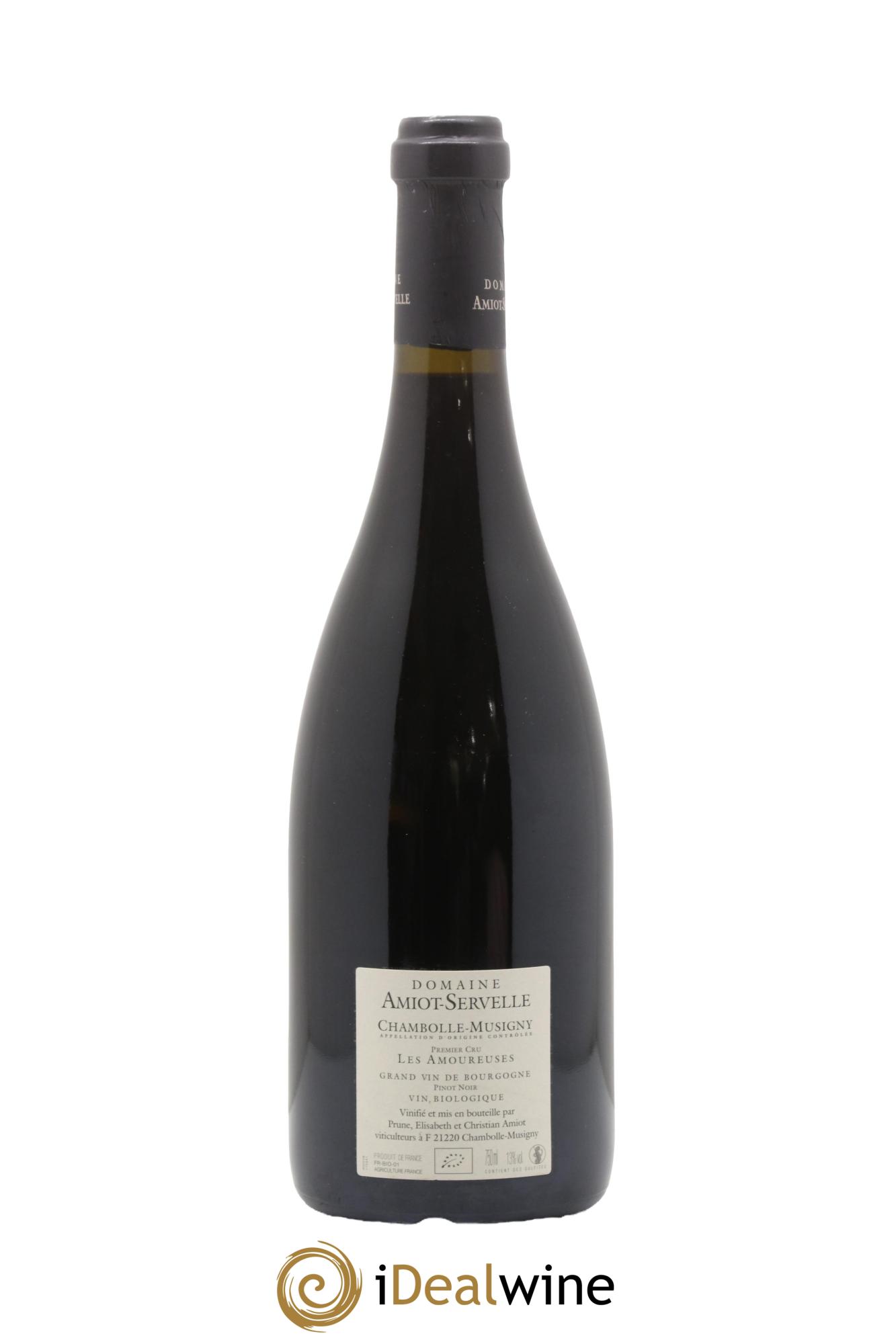 Chambolle-Musigny 1er Cru Les Amoureuses Amiot-Servelle 2016 - Lot de 1 bouteille - 1
