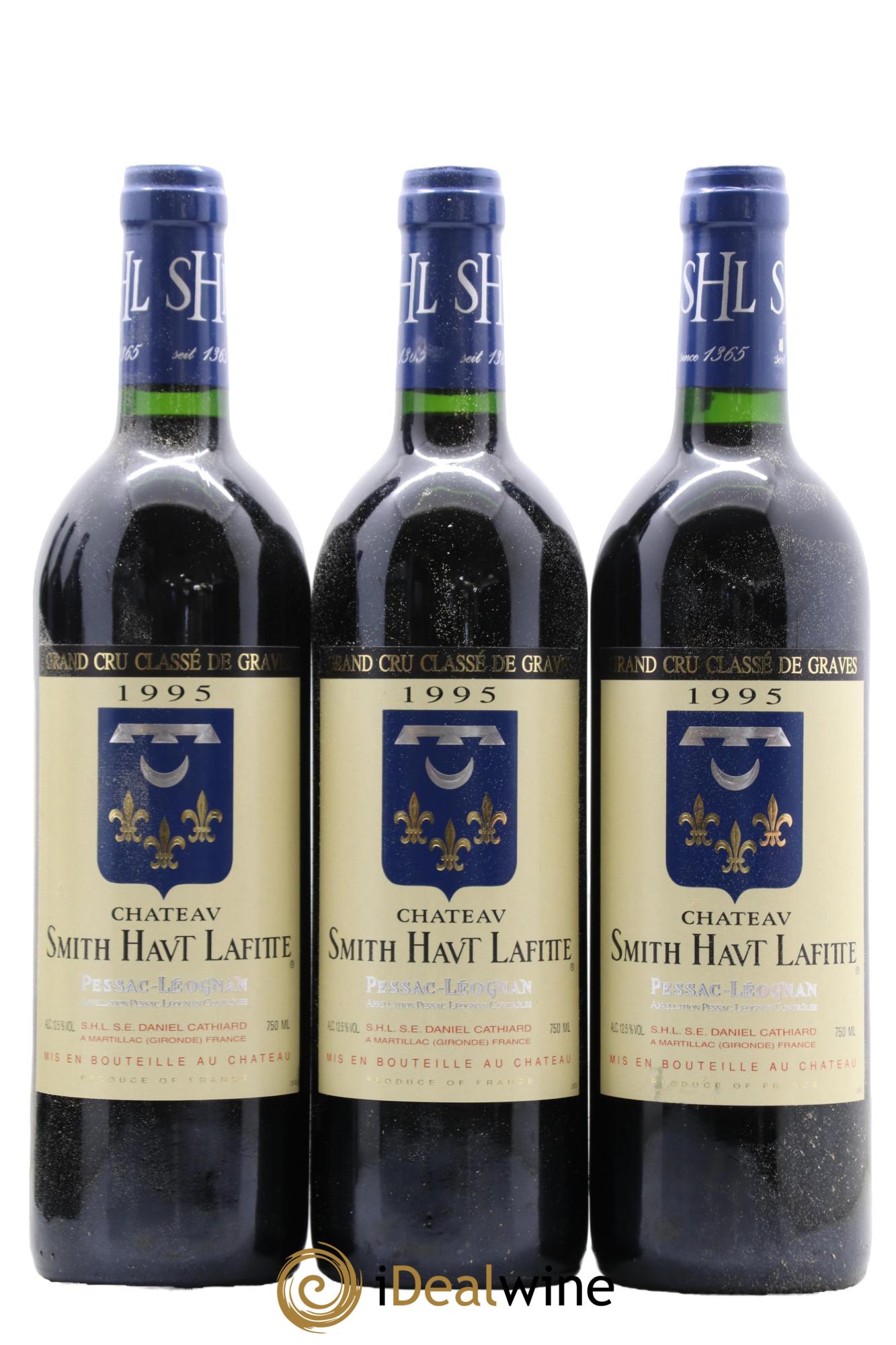 Château Smith Haut Lafitte Cru Classé de Graves 1995 - Lot of 12 bottles - 3