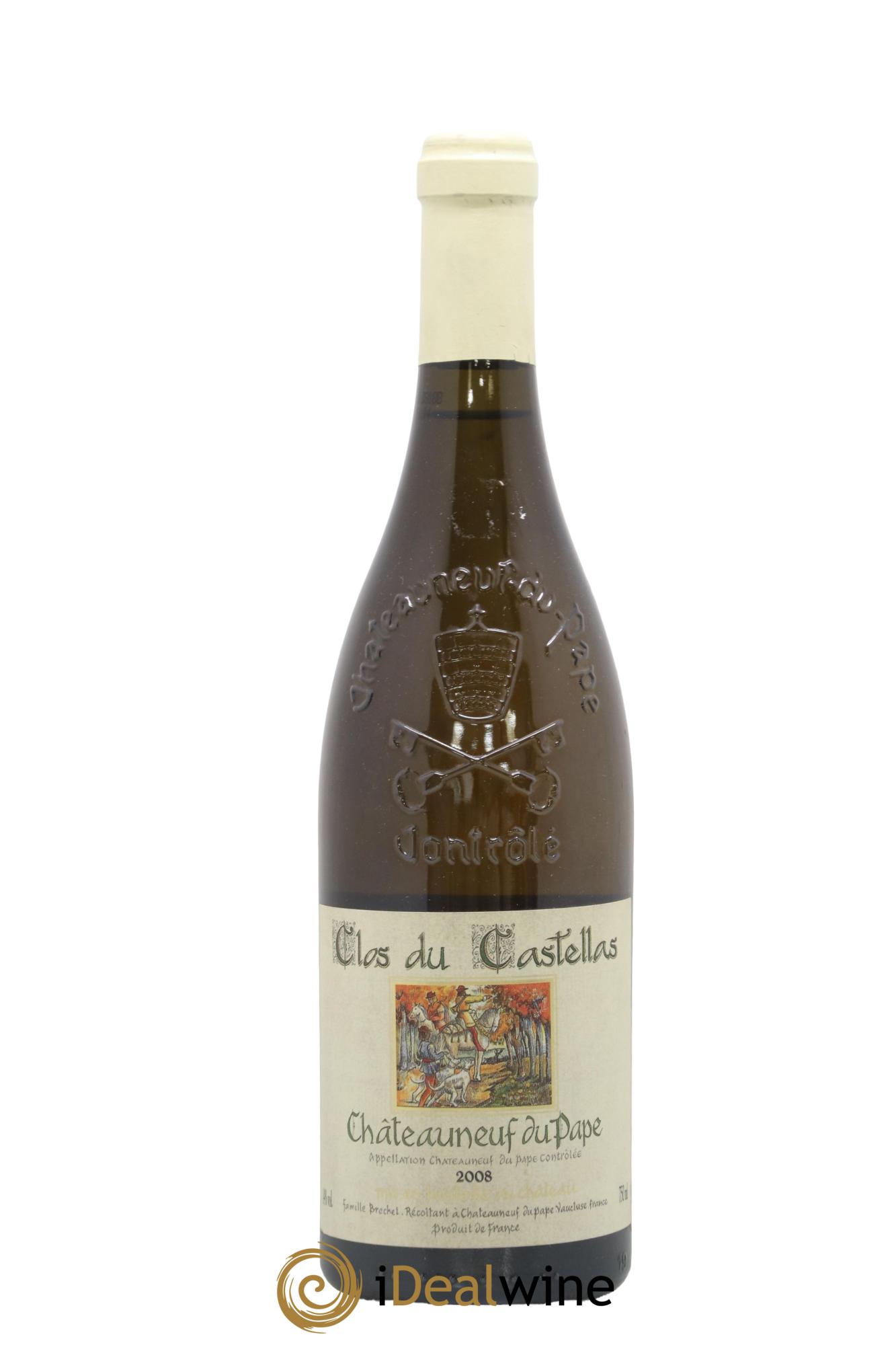 Châteauneuf-du-Pape Clos du Castellas 2008 - Lot de 1 bouteille - 0