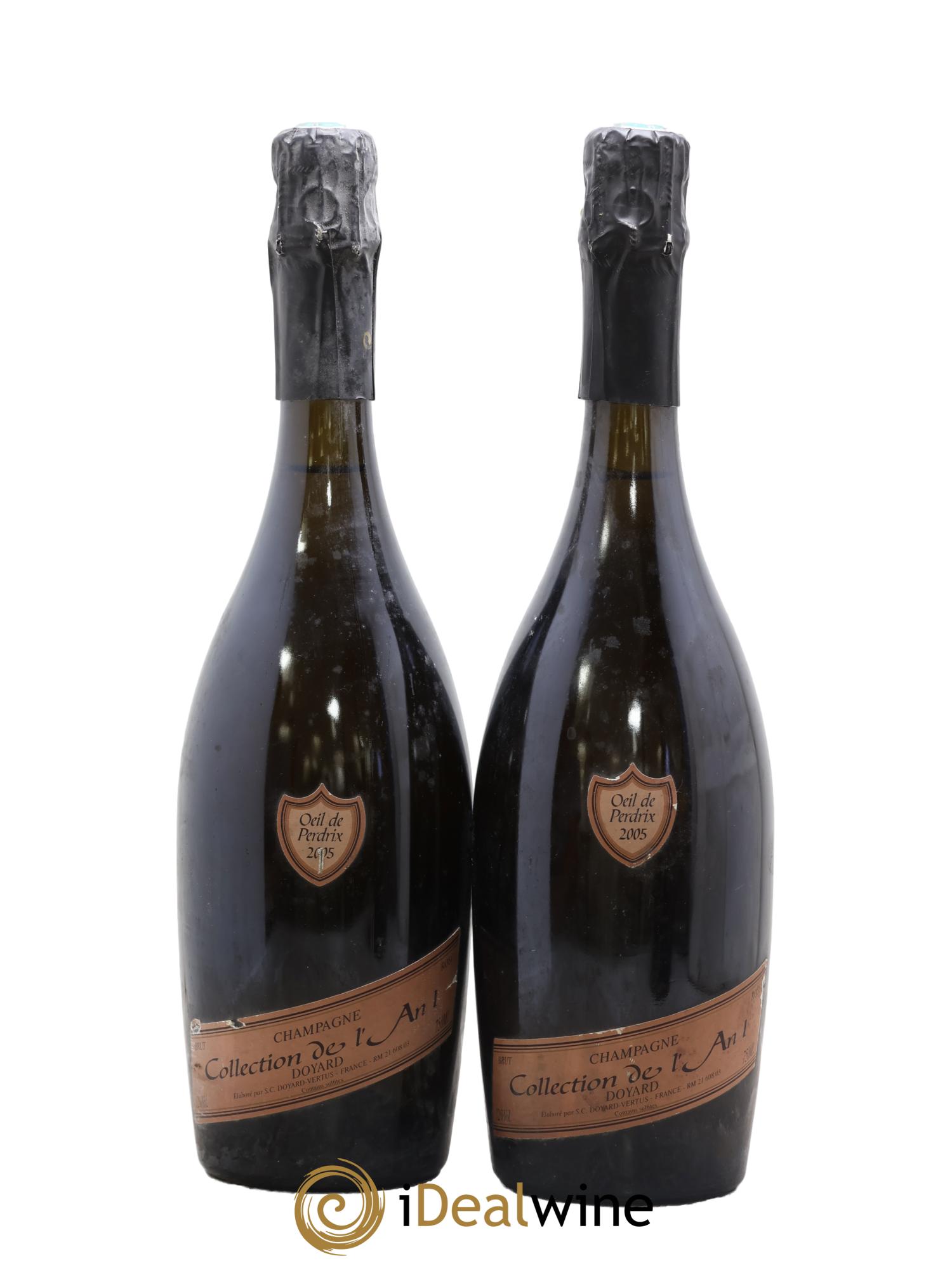 Champagne - Œil De Perdrix Doyard 2005 - Posten von 2 Flaschen - 0