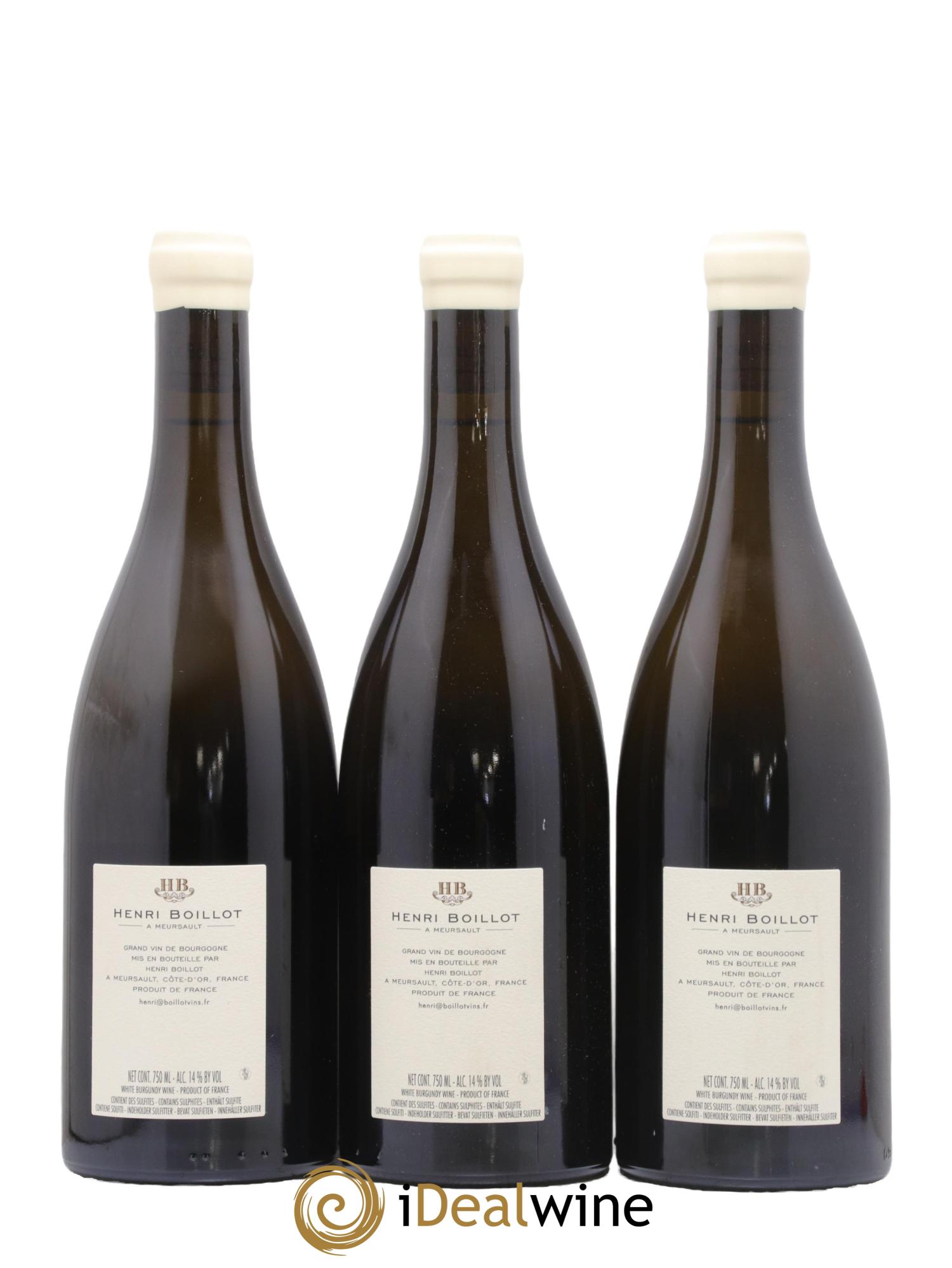 Puligny-Montrachet 1er Cru Clos de la Mouchère Henri Boillot (Domaine) 2022 - Lotto di 3 bottiglie - 1