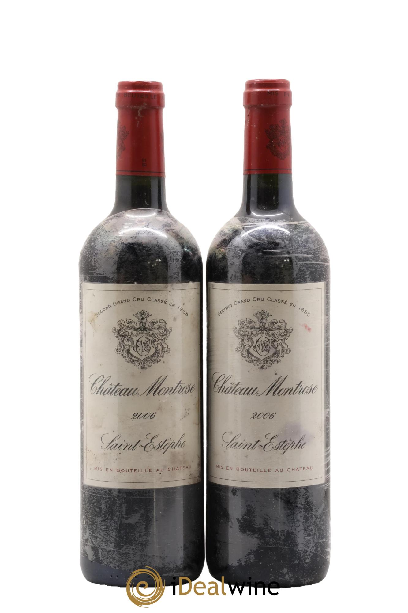 Château Montrose 2ème Grand Cru Classé 2006 - Posten von 2 Flaschen - 0