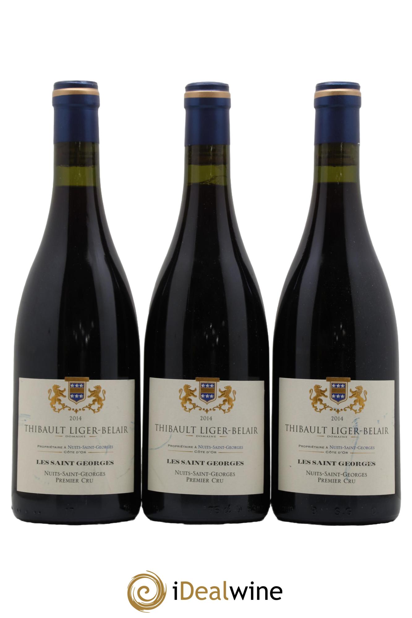 Nuits-Saint-Georges 1er Cru Les Saint-Georges Thibault Liger-Belair 2014 - Lotto di 3 bottiglie - 0