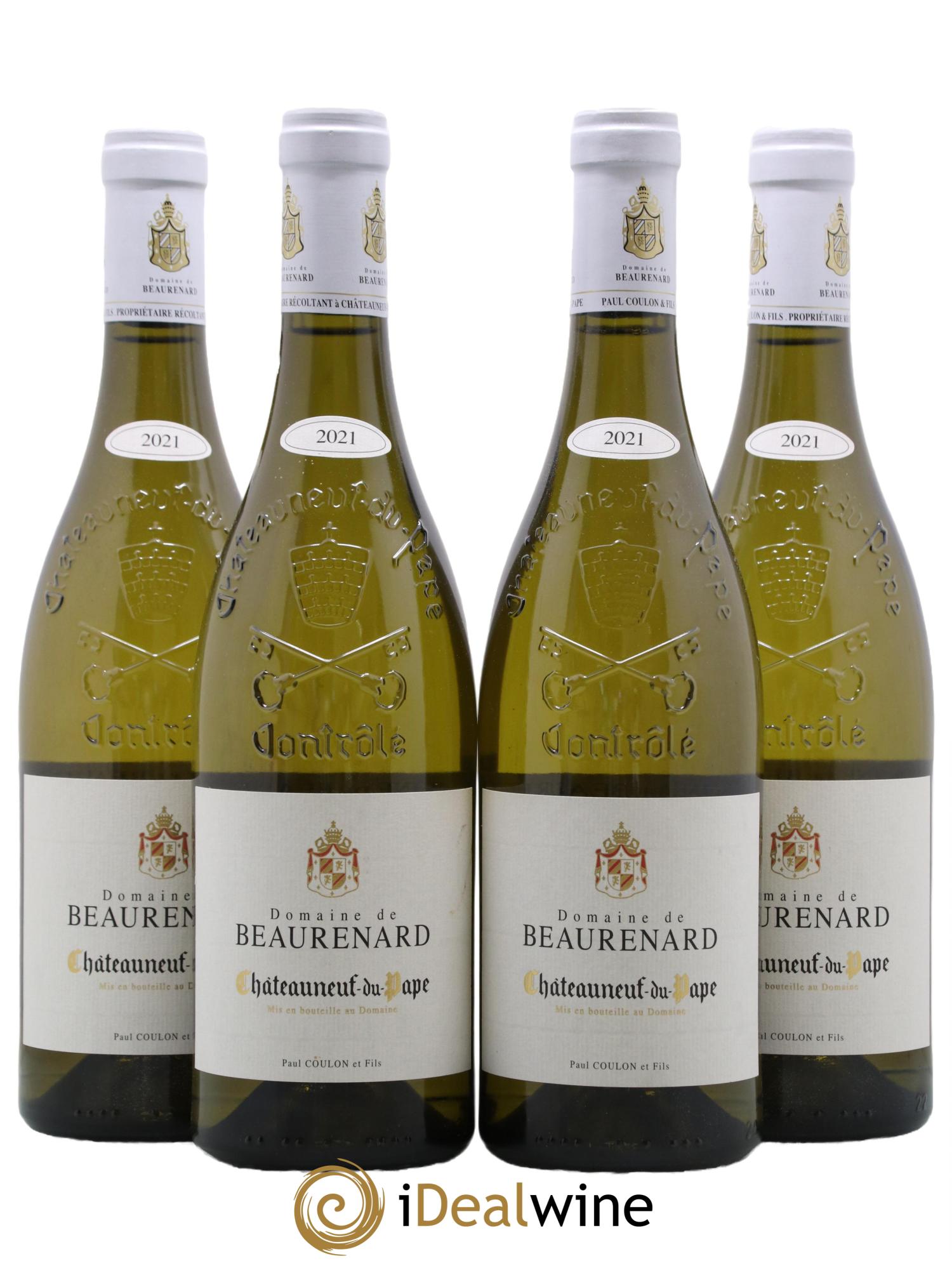 Châteauneuf-du-Pape Beaurenard (Domaine de) 2021 - Posten von 4 Flaschen - 0