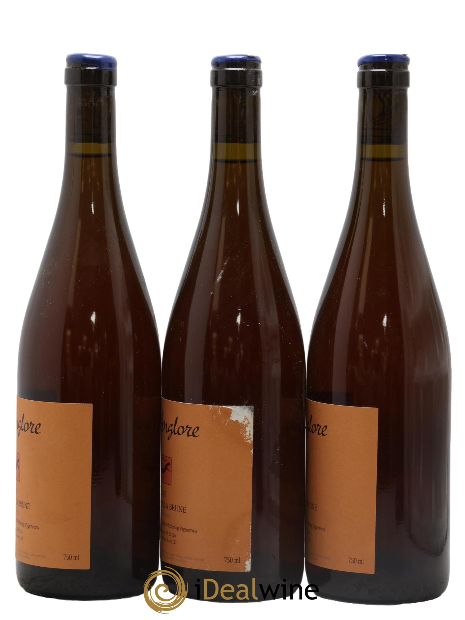 Vin de France Chemin de la brune L'Anglore 2022 - Lotto di 3 bottiglie - 1