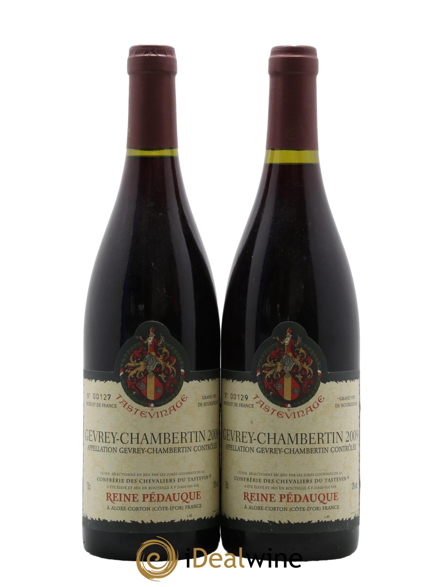 Gevrey-Chambertin Tastevinage Reine Pedauque 2009 - Lot de 2 bouteilles - 0