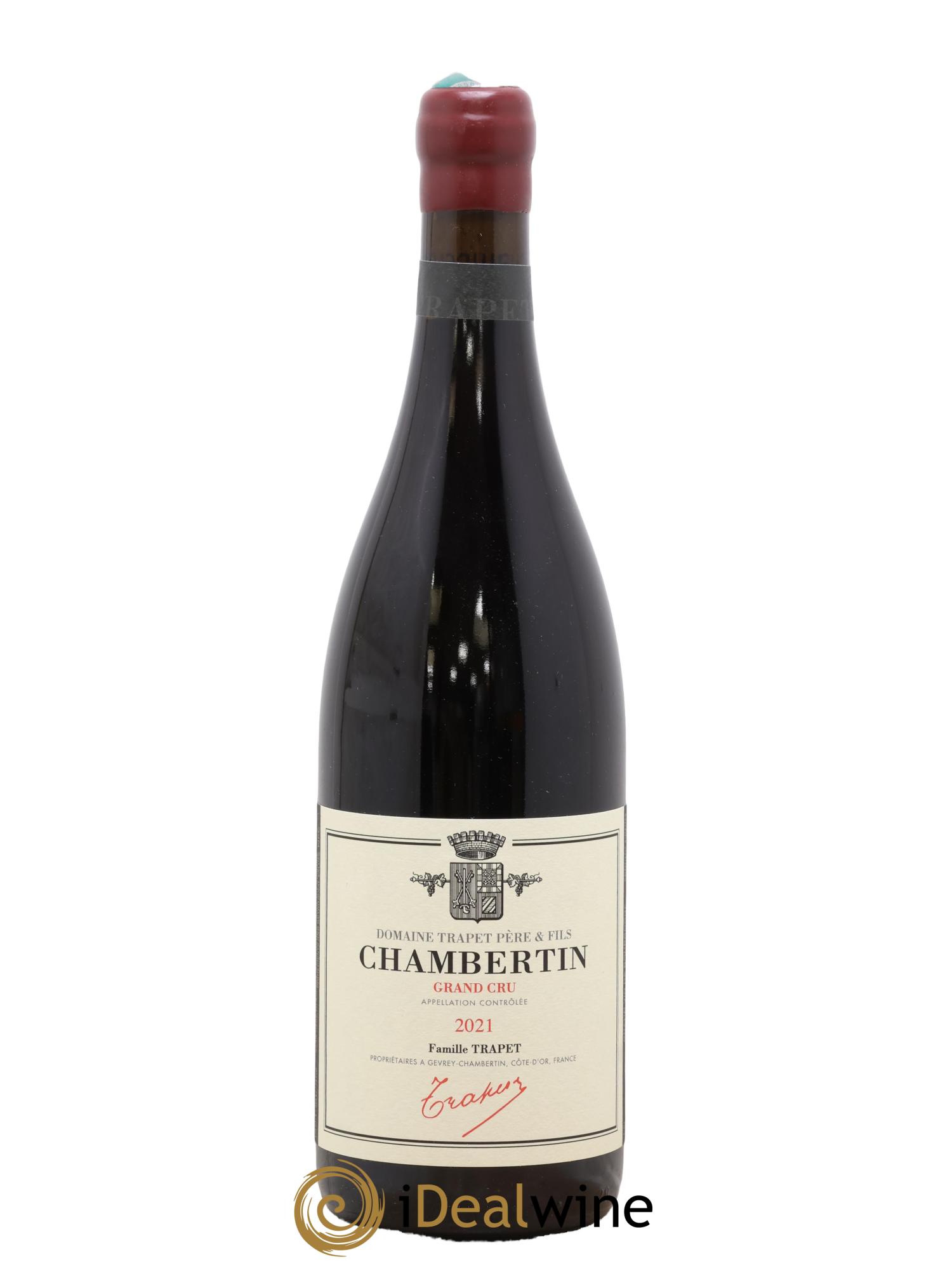 Chambertin Grand Cru Domaine Trapet 2021 - Lot de 1 bouteille - 0