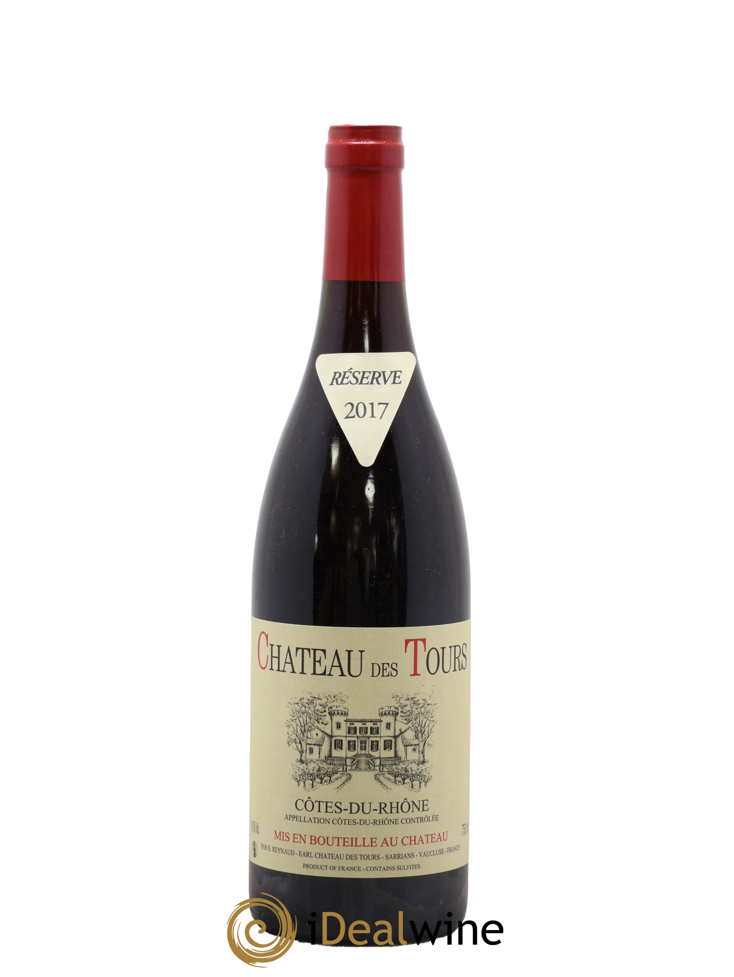 Côtes-du-Rhône Château des Tours Emmanuel Reynaud 2017 - Lot de 1 bouteille - 0