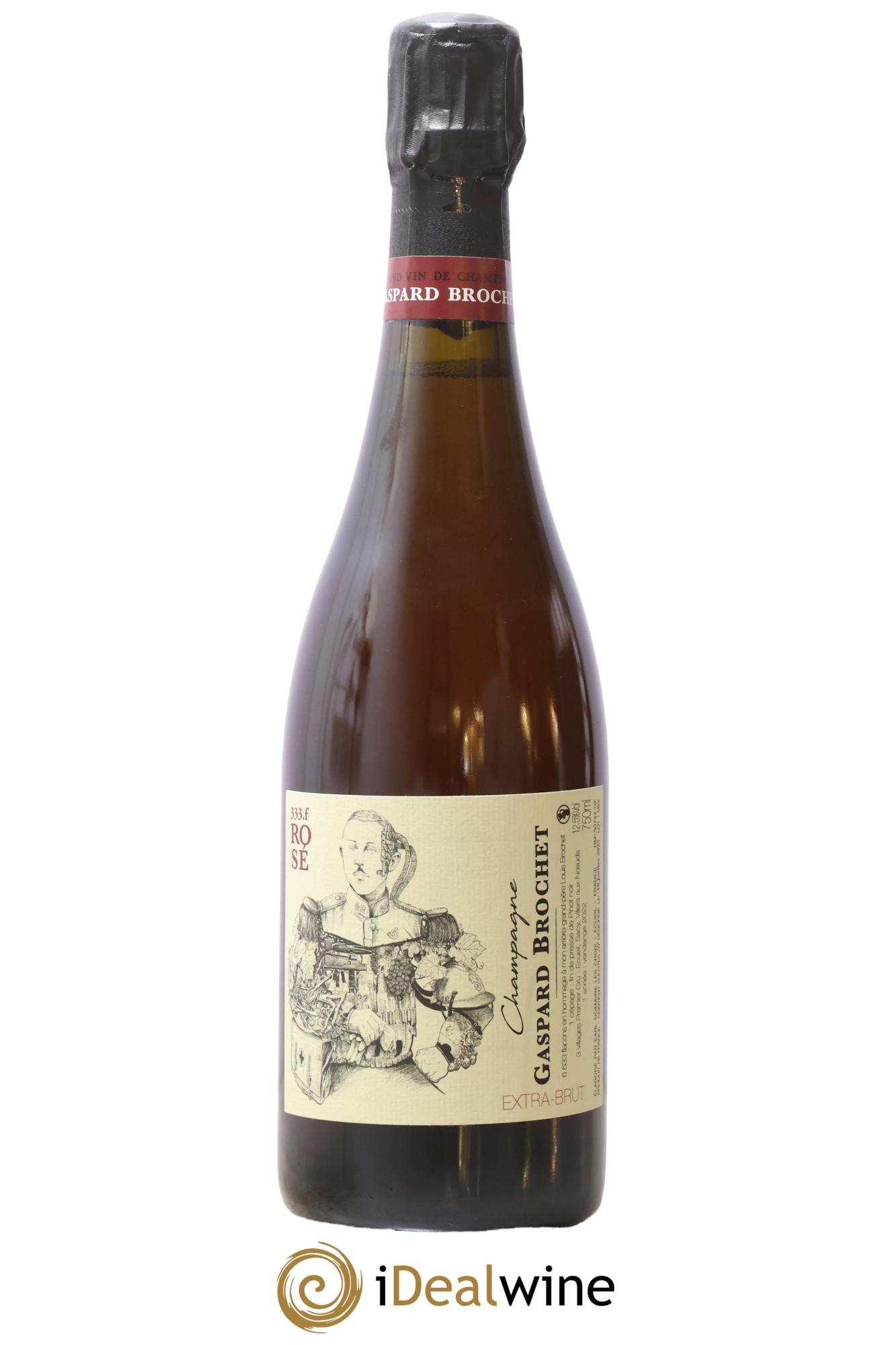 333.f Extra Brut Gaspard Brochet 2022 - Lot de 1 bouteille - 0