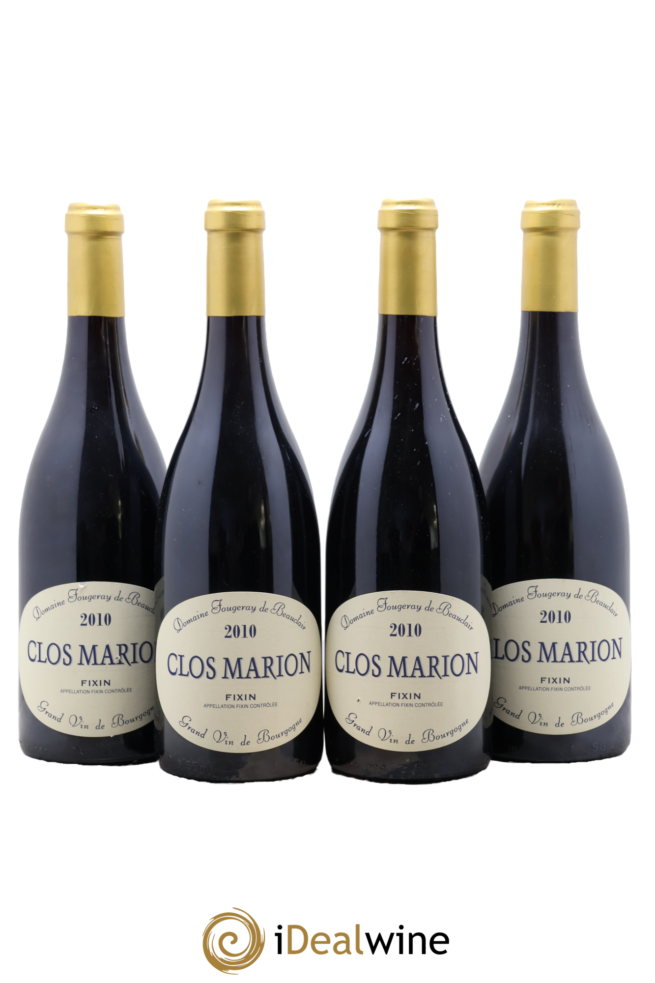 Fixin Clos Marion Fougeray de Beauclair (Domaine) 2010 - Lotto di 4 bottiglie - 0