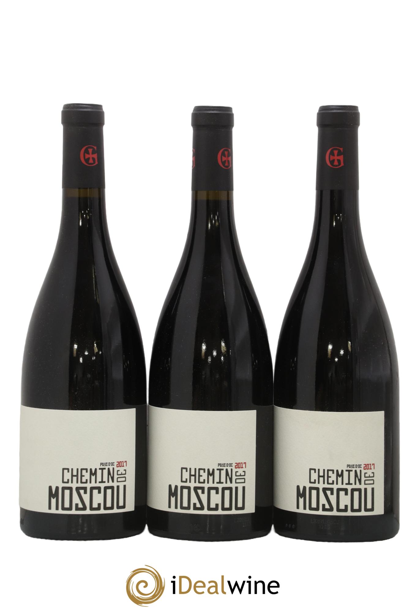 Pays d'Oc Chemin de Moscou Domaine Gayda 2017 - Lot de 3 bouteilles - 0