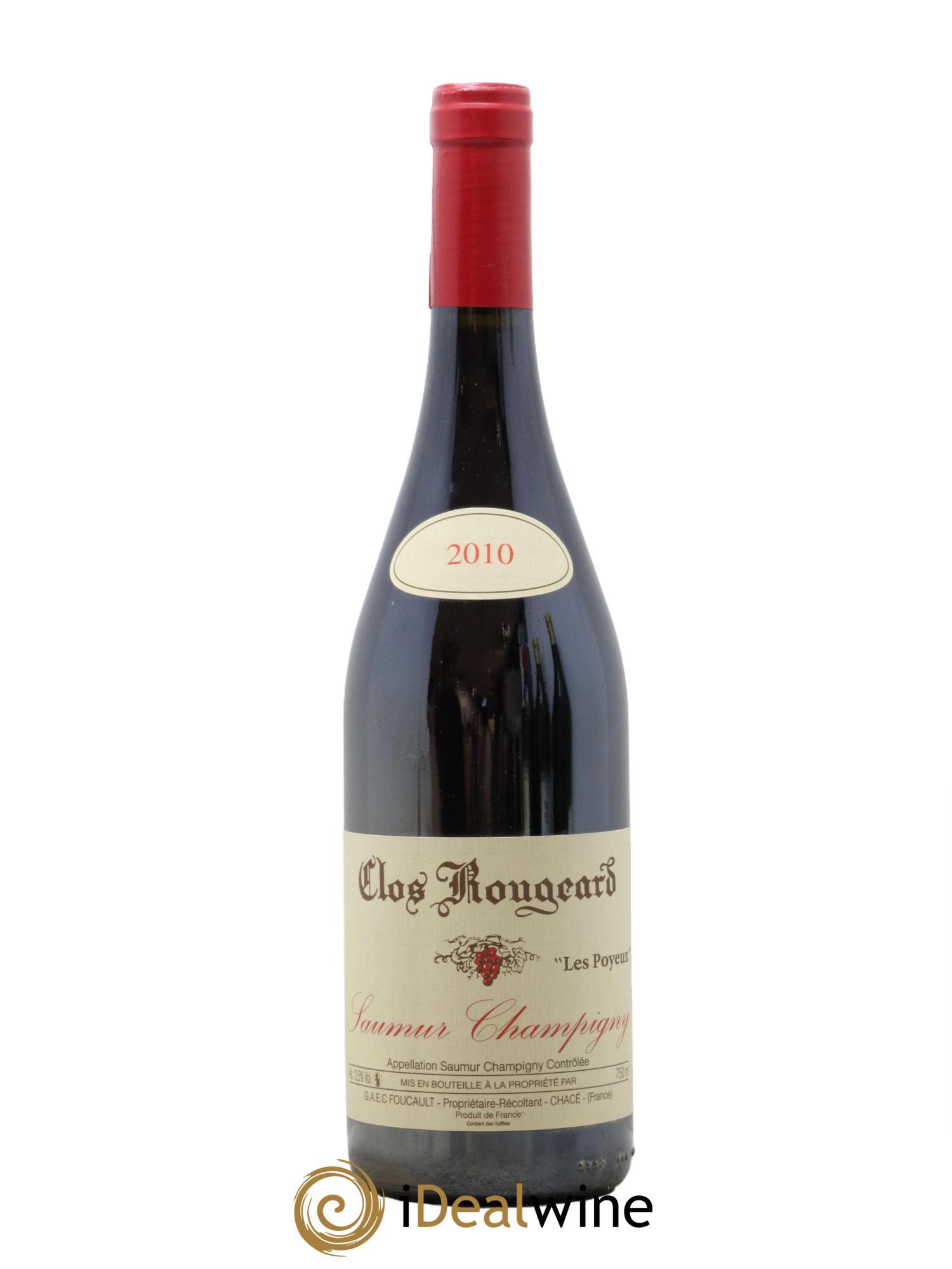 Saumur-Champigny Les Poyeux Clos Rougeard 2010 - Lot de 1 bouteille - 0