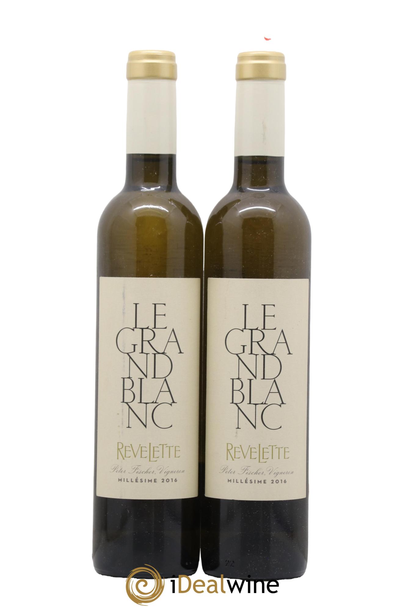 Méditerranée Château Revelette Le Grand Blanc Sandra & Peter Fischer 2016 - Lot de 2 format 50cls - 0