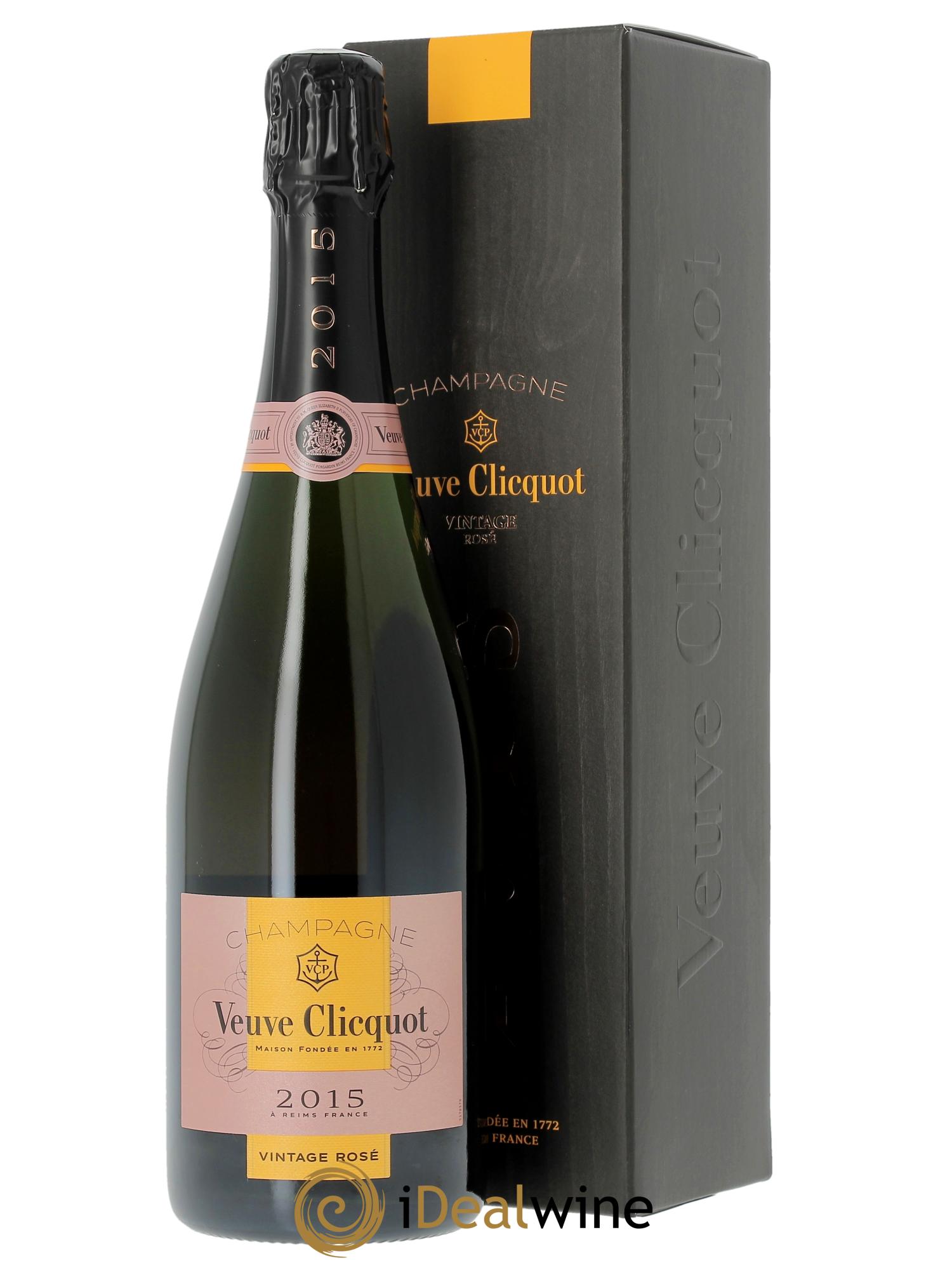 Vintage Rosé Veuve Clicquot  2015 - Lotto di 1 bottiglia - 0