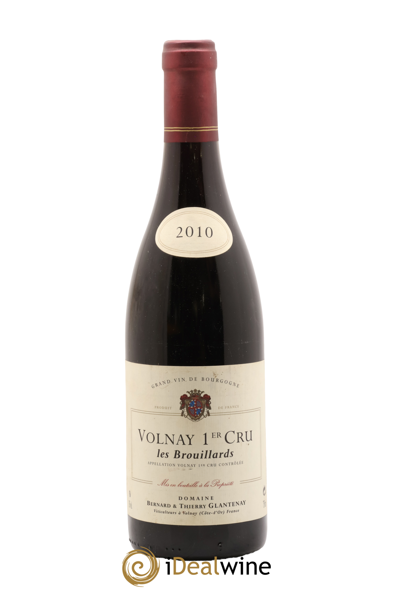 Volnay 1er Cru Les Brouillards Bernard et Thierry Glantenay (Domaine) 2010 - Lot de 1 bouteille - 0