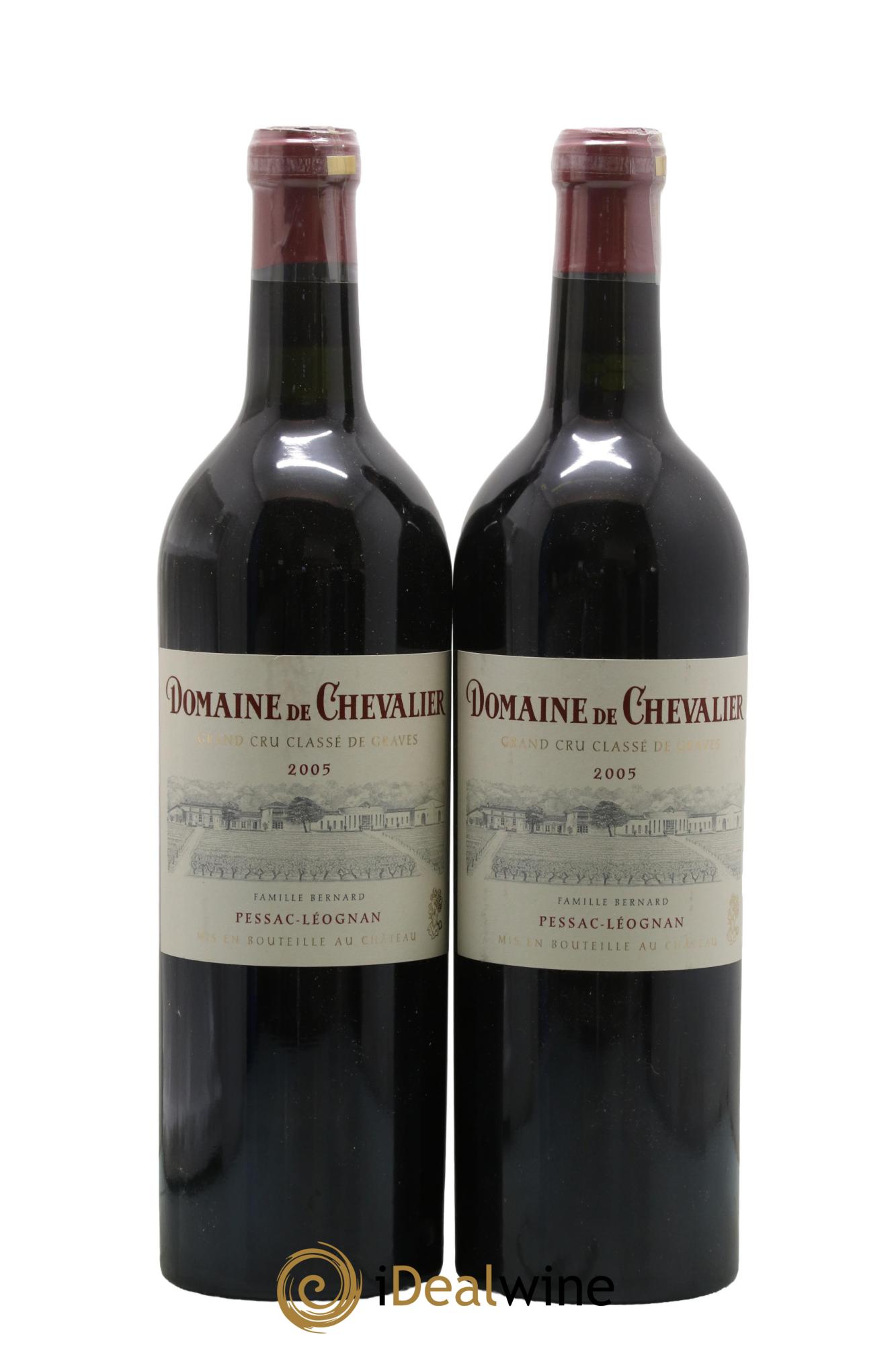 Domaine de Chevalier Cru Classé de Graves 2005 - Lotto di 2 bottiglie - 0