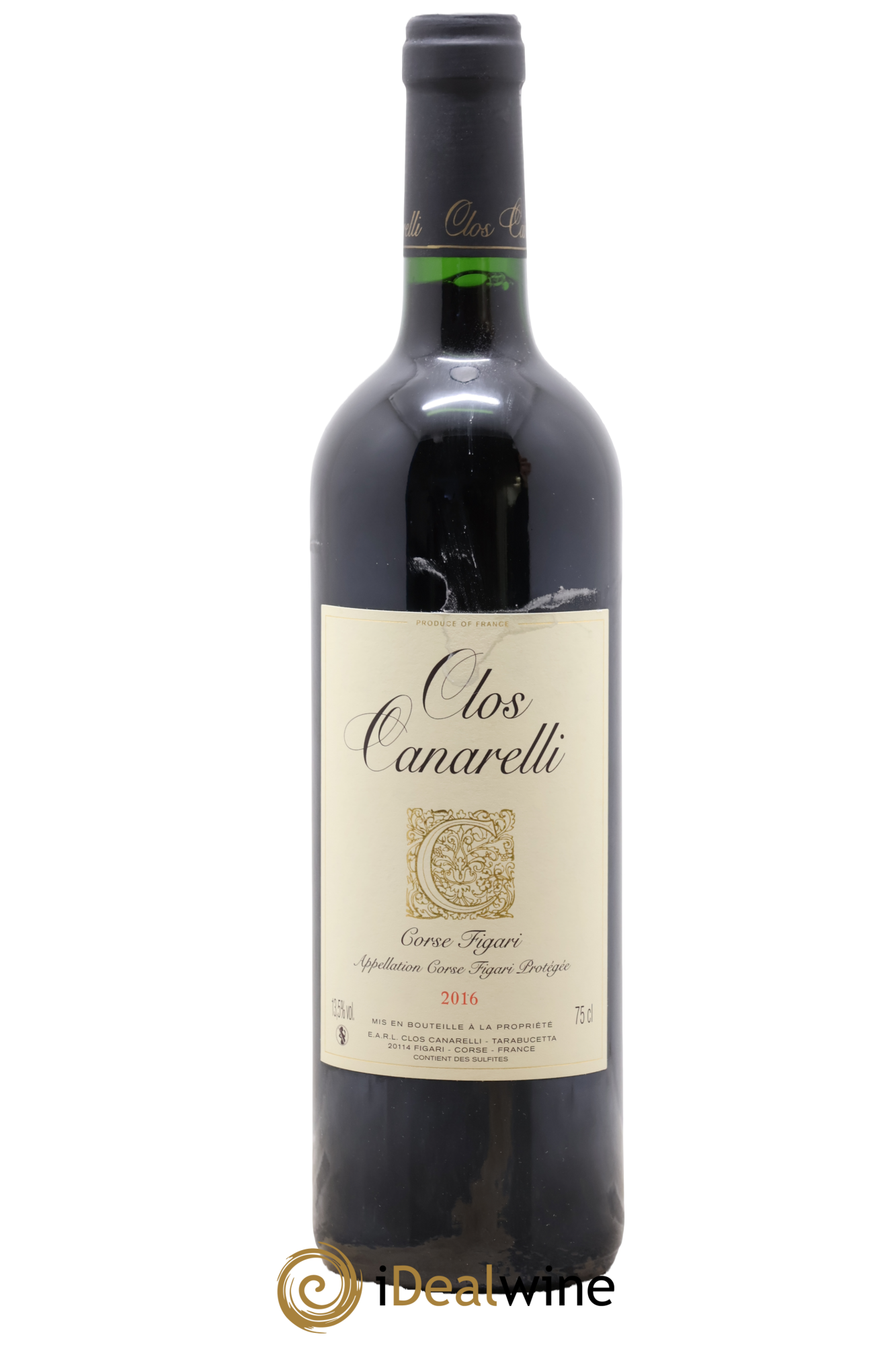 Figari Clos Canarelli 2016 - Lot of 1 bottle - 0