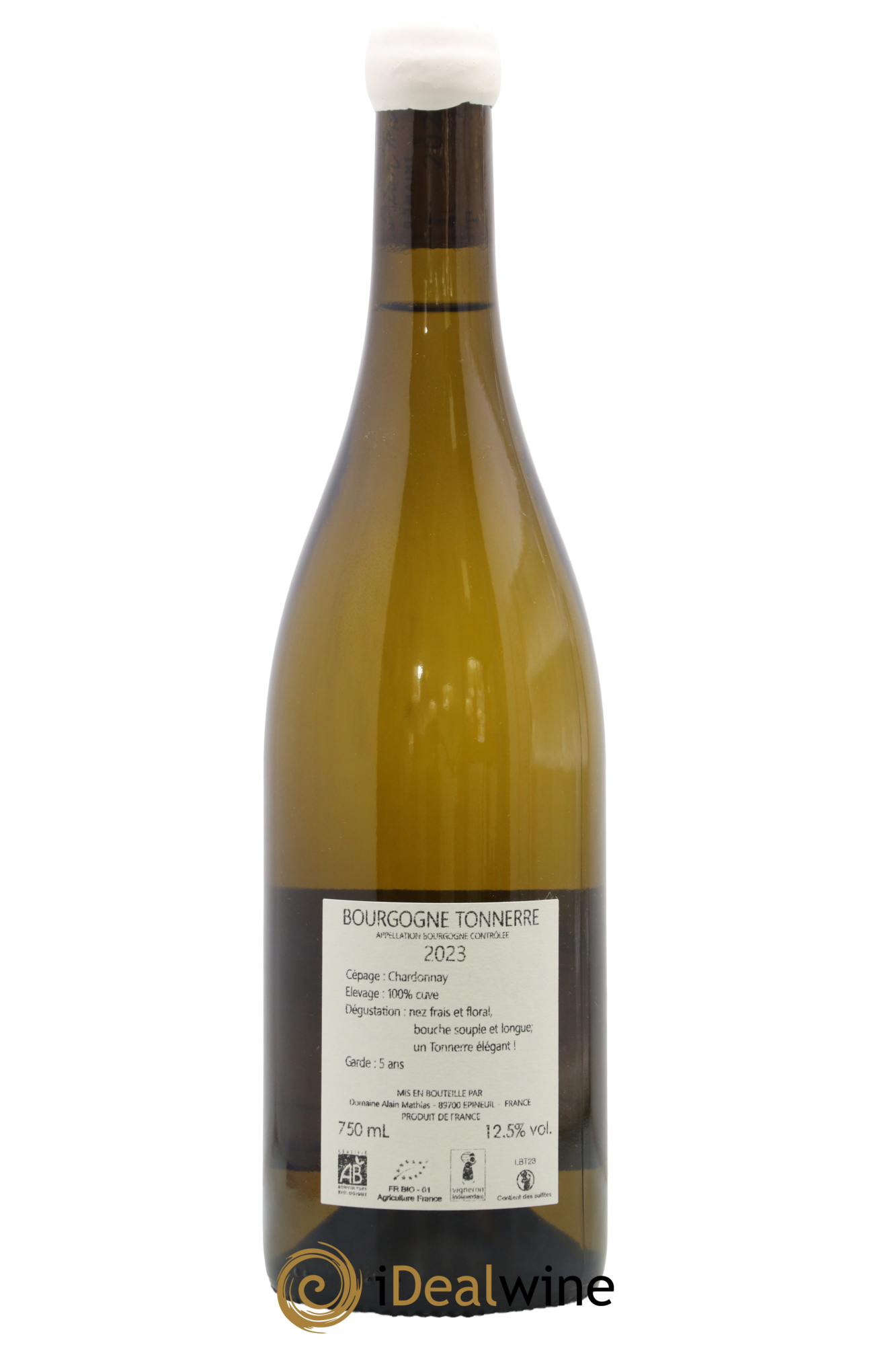 Bourgogne Tonnerre Alain Mathias 2023 - Lot de 1 bouteille - 1