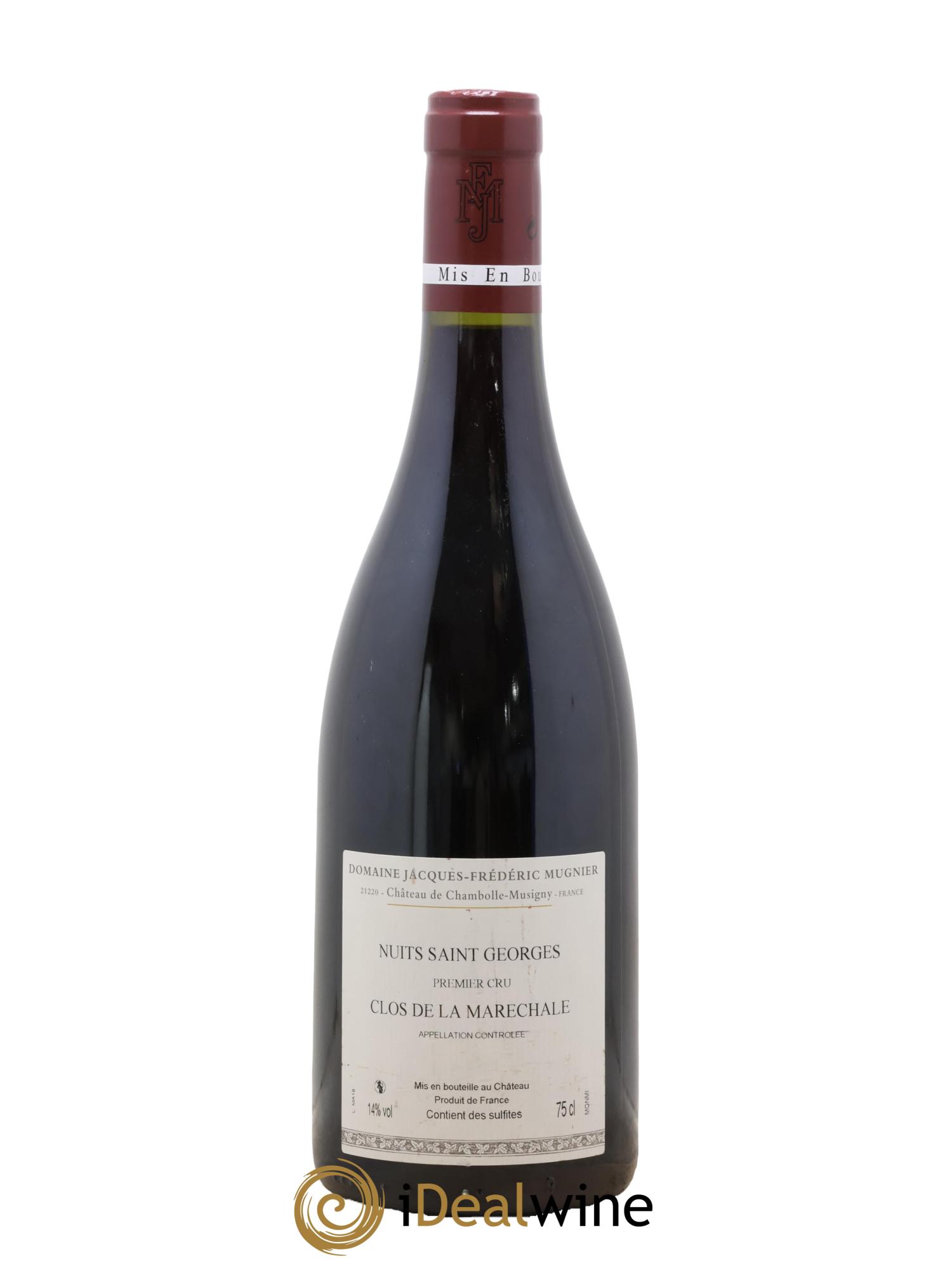Nuits-Saint-Georges 1er Cru Clos de La Maréchale Jacques-Frédéric Mugnier 2018 - Lotto di 1 bottiglia - 1