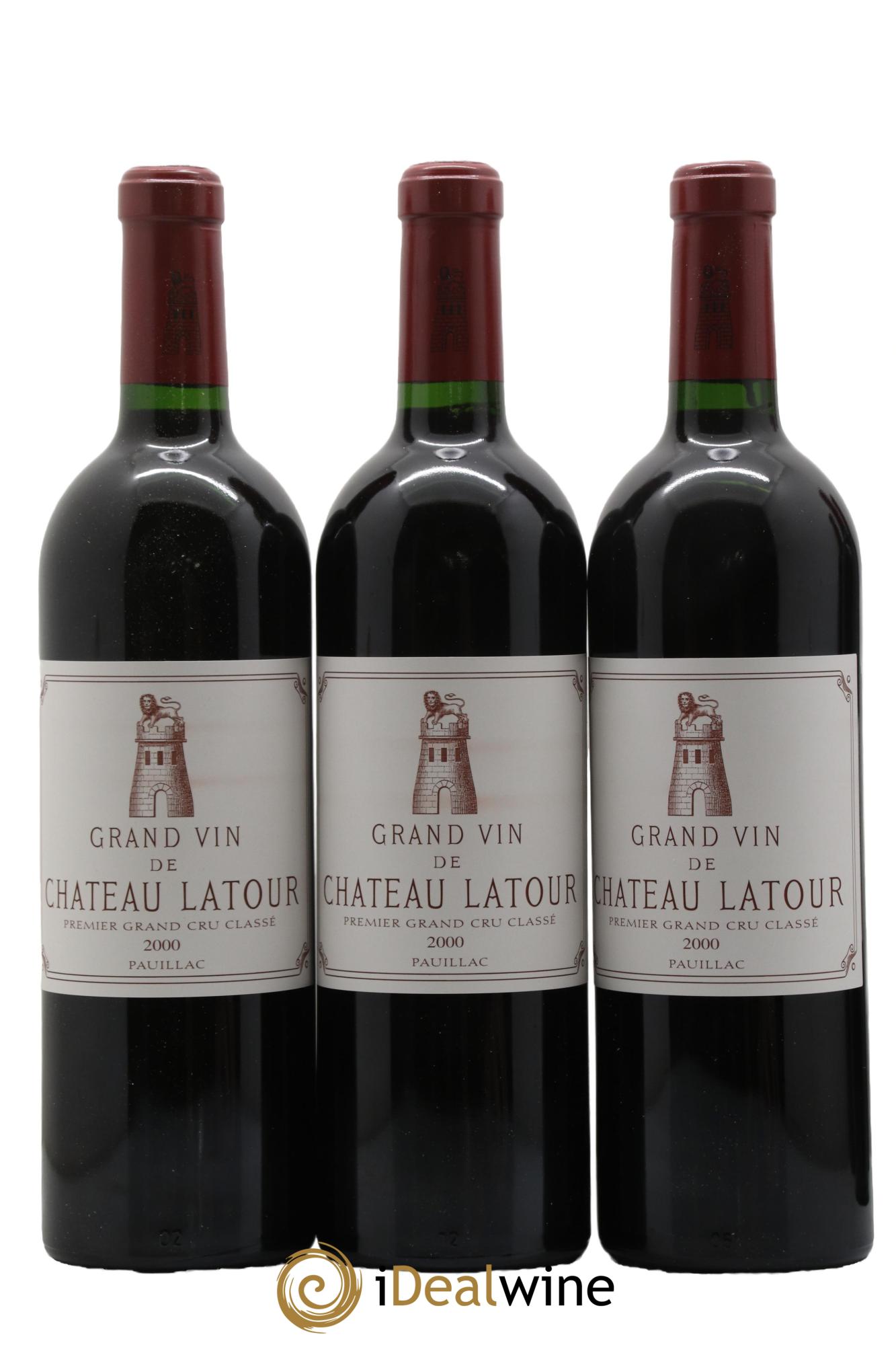 Château Latour 1er Grand Cru Classé 2000 - Lotto di 6 bottiglie - 3