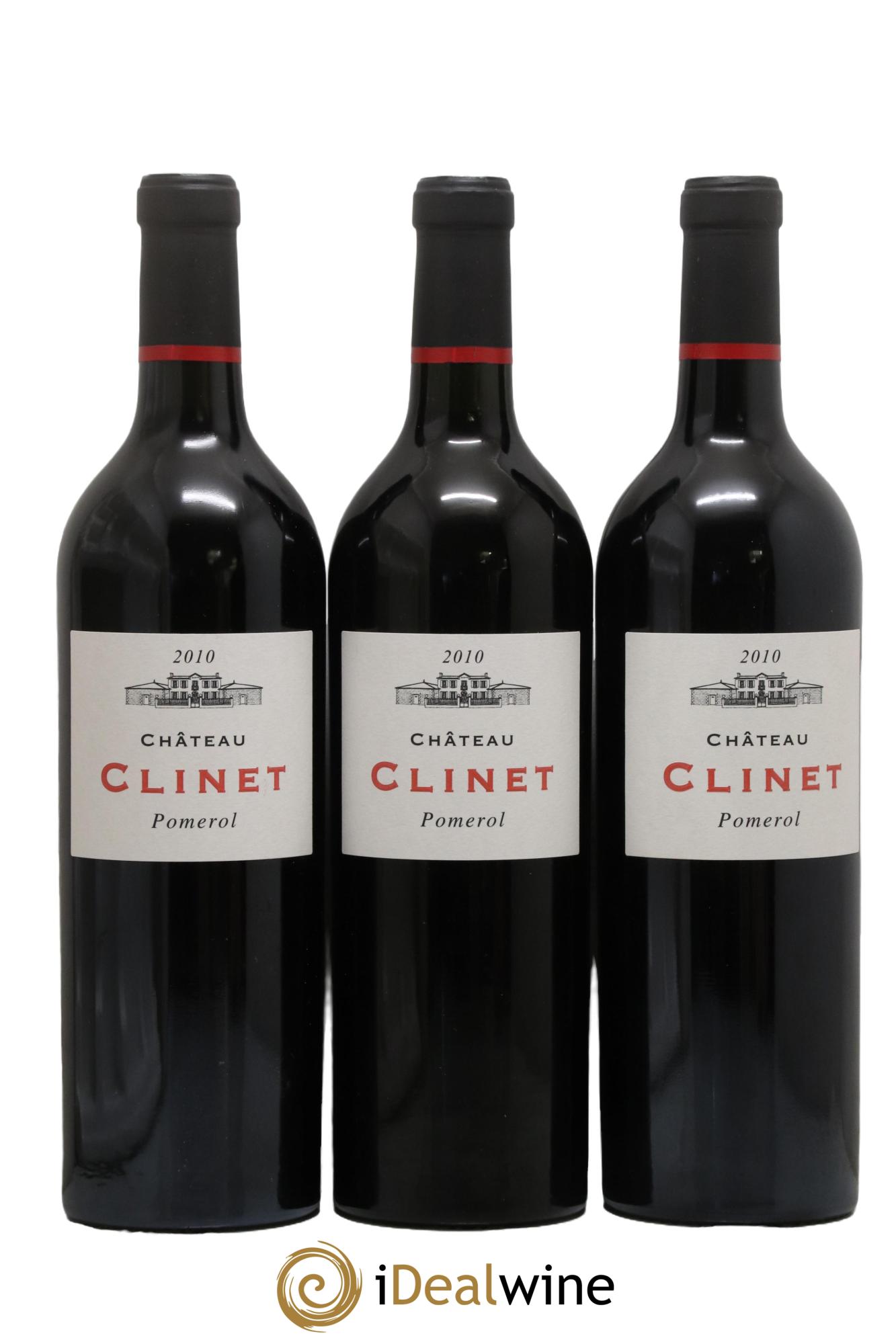 Château Clinet 2010 - Posten von 3 Flaschen - 0