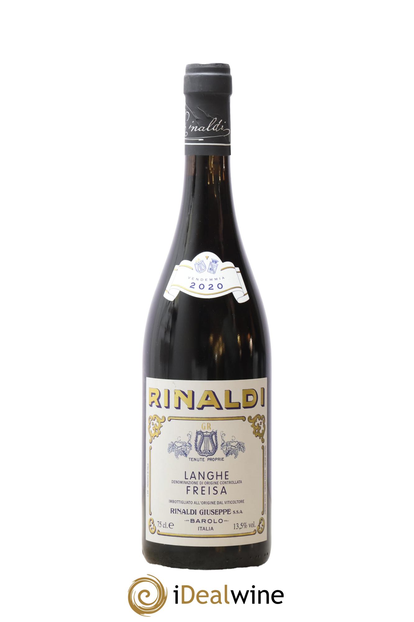 Langhe DOC Freisa Giuseppe Rinaldi 2020 - Lot of 1 bottle - 0