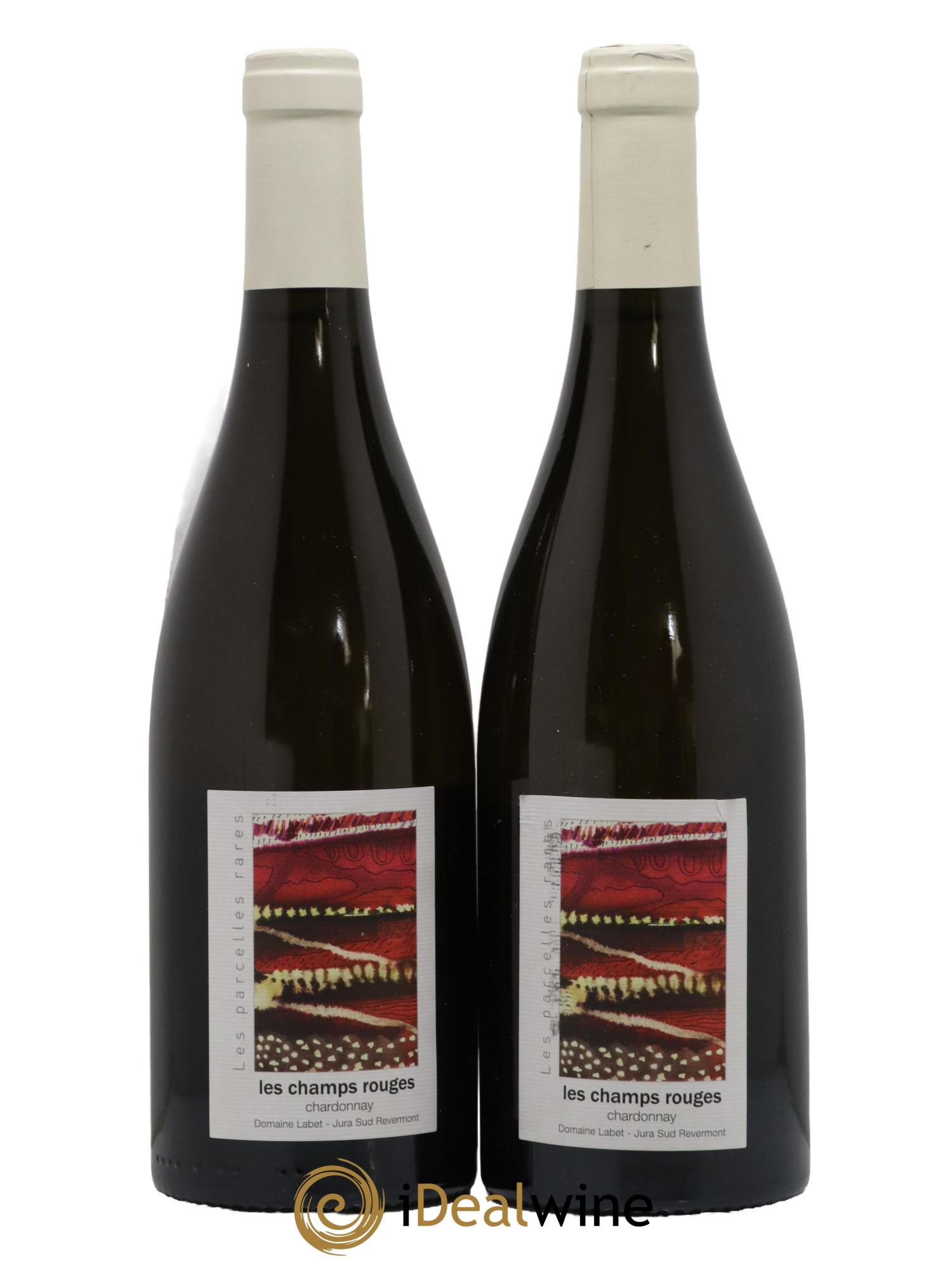 Côtes du Jura Chardonnay Les Champs Rouges Romain - Julien - Charline Labet 2020 - Lot de 2 bouteilles - 0