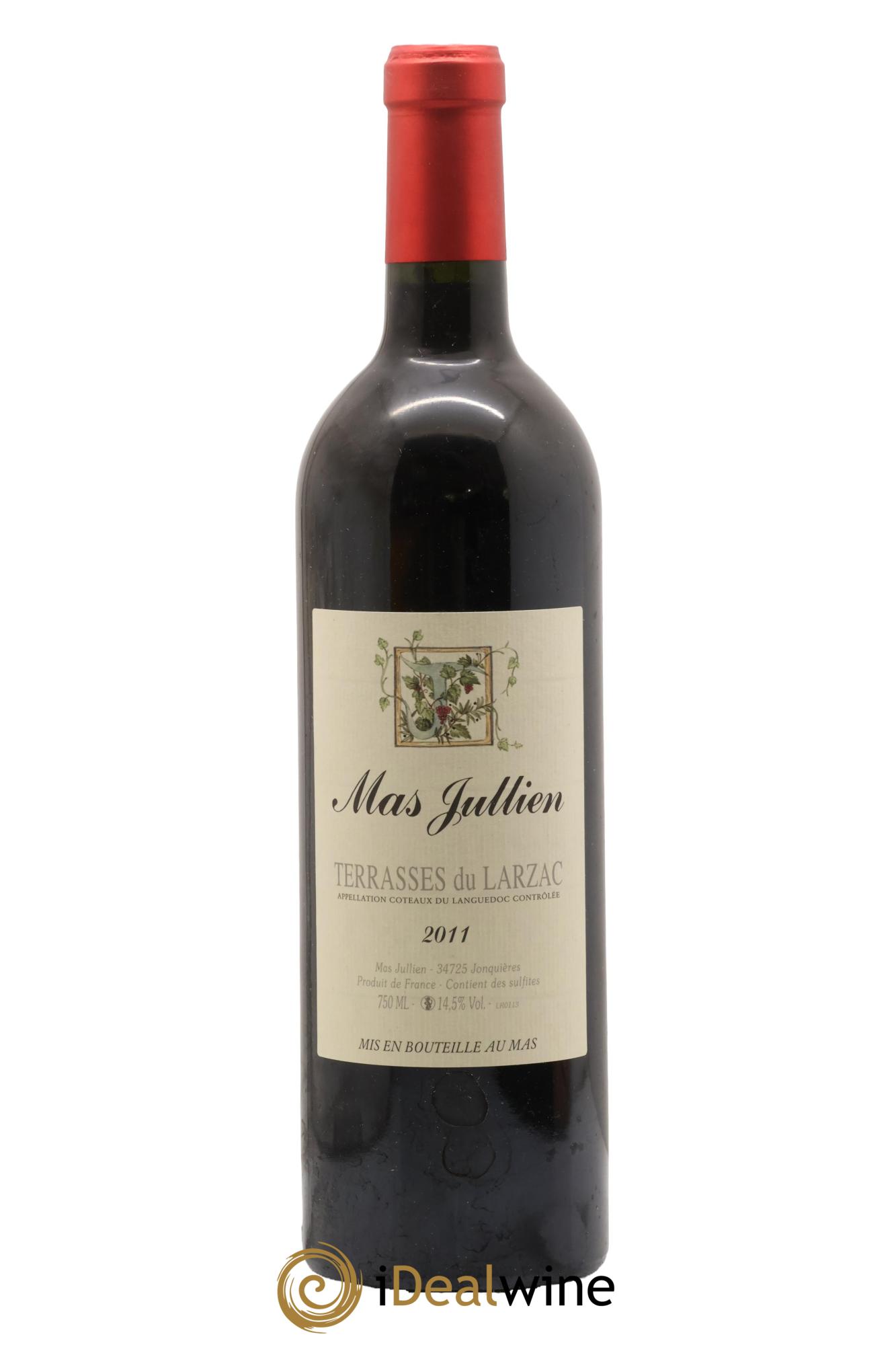 Terrasses du Larzac Mas Jullien Olivier Jullien 2011 - Lot de 1 bouteille - 0