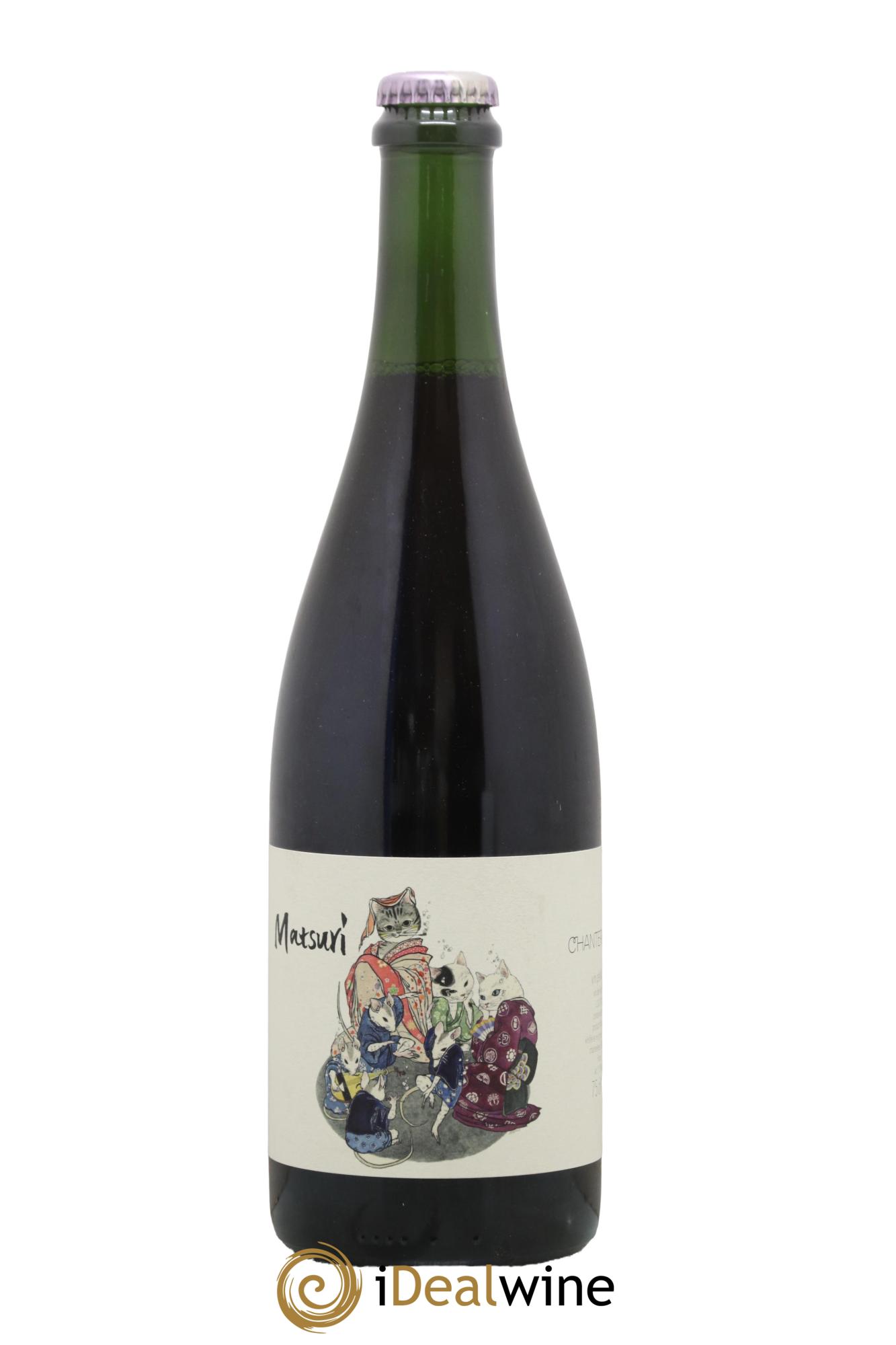 Vin de France Pet Nat Rosé Matsuri Domaine Chanterêves 2022 - Lot de 1 bouteille - 0