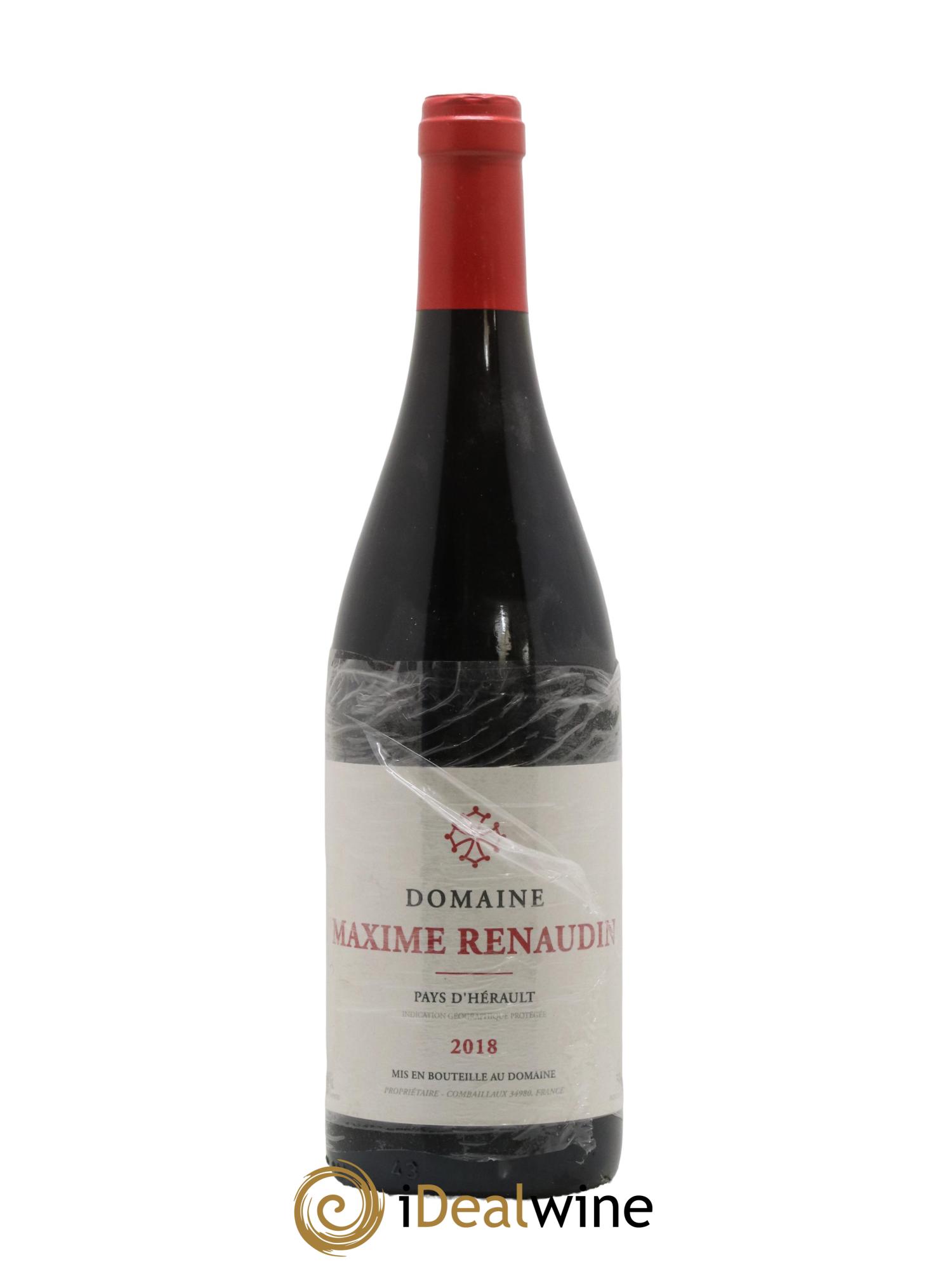 Pays d'Hérault Maxime Renaudin 2018 - Lot de 1 bouteille - 0