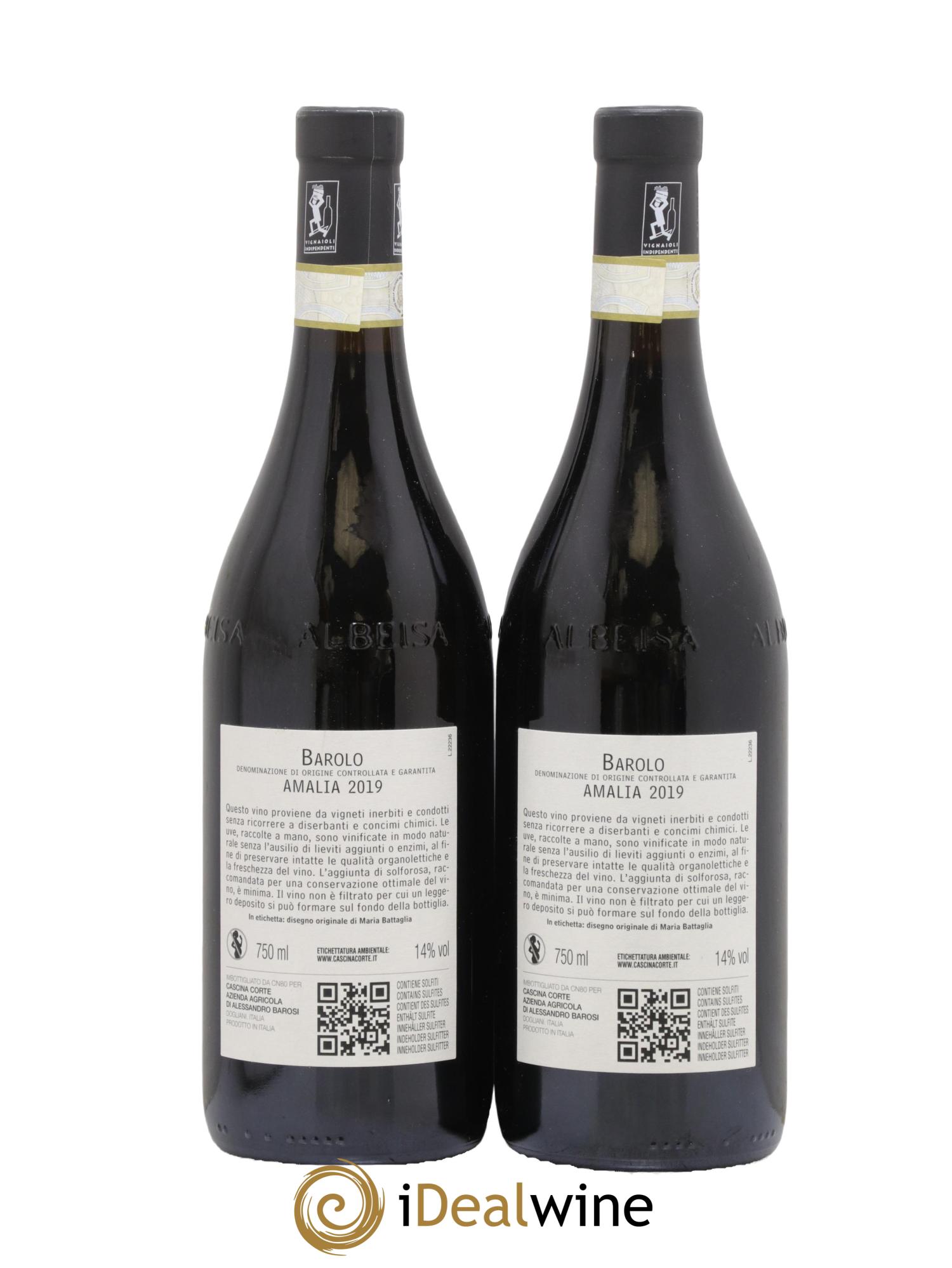 Barolo DOCG Amalia Cascina Corte 2019 - Lotto di 2 bottiglie - 1