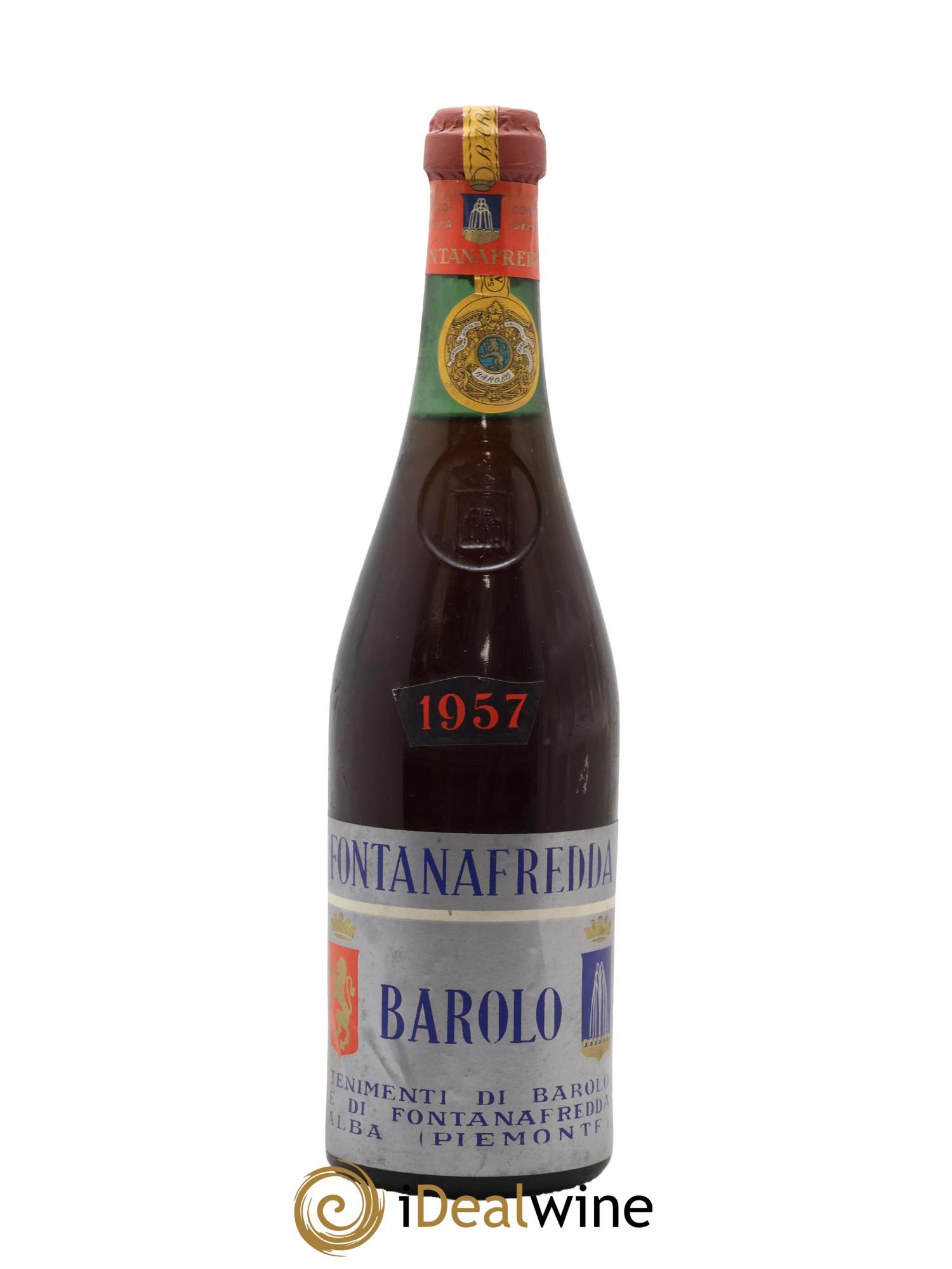 Barolo DOCG Fontanafredda 1957 - Lot of 1 bottle - 0